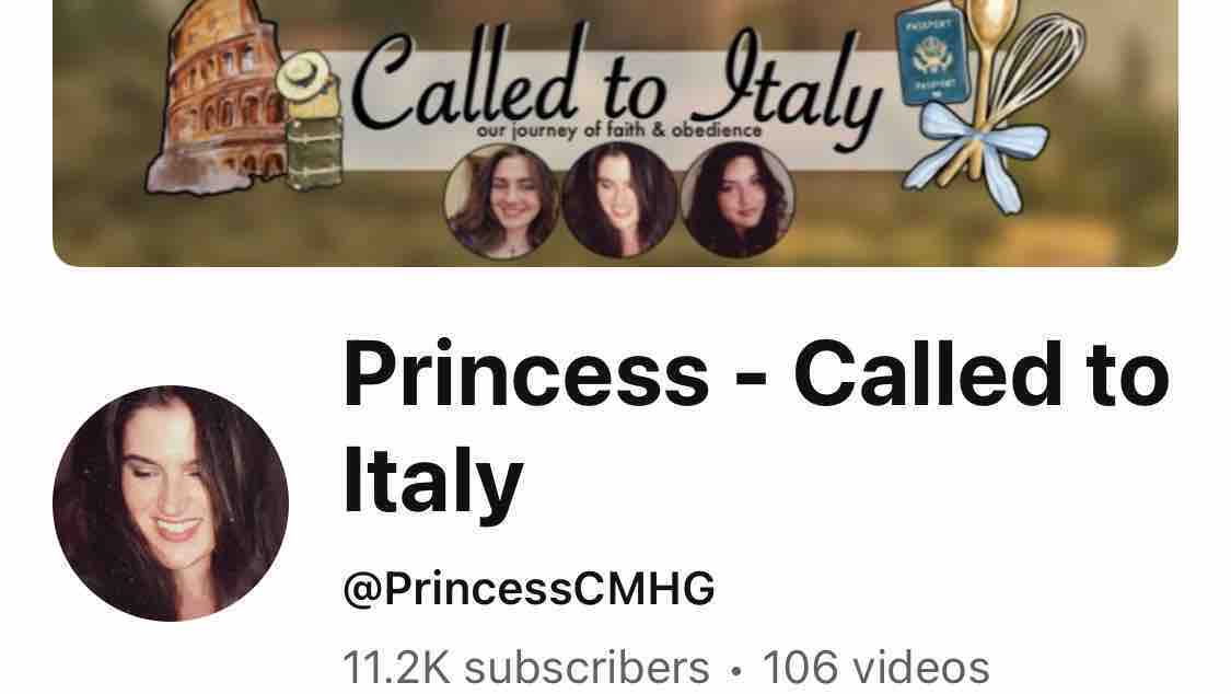 Ministry: Called to Italy - Our Journey of Faith & Obedience photo