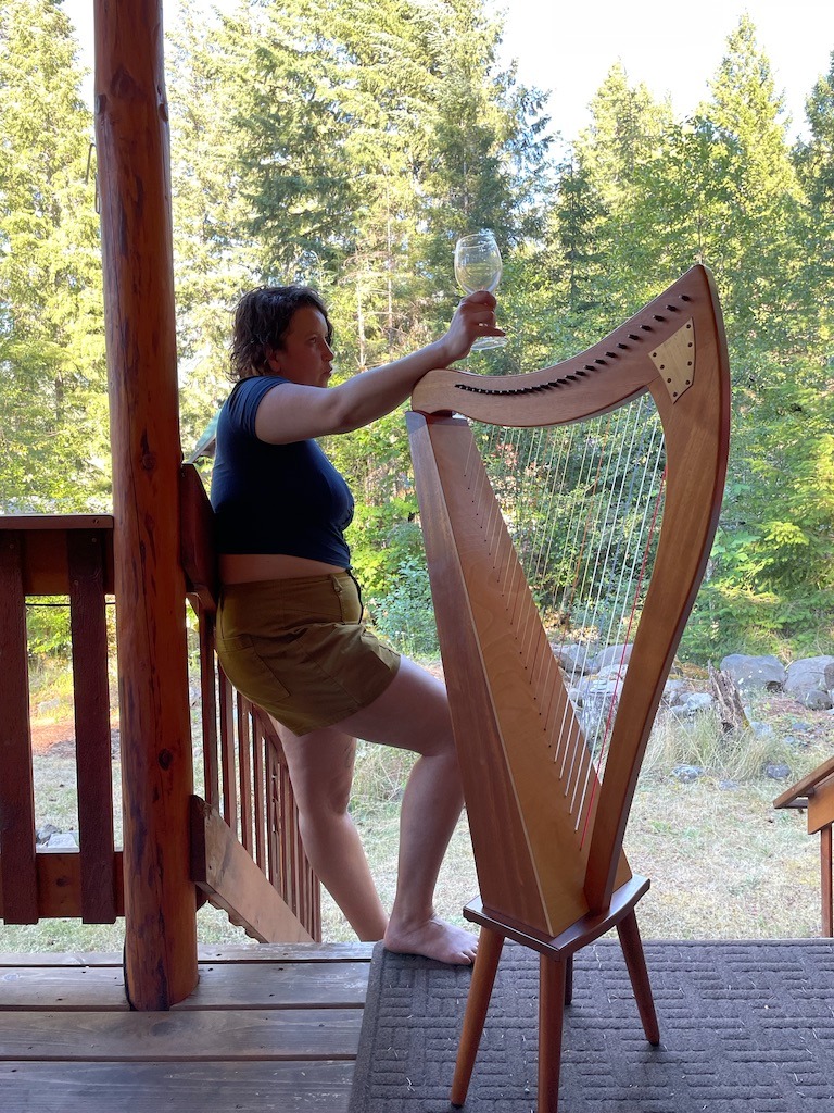 Gift Layla a Harp for her Birthday campaign photo, 5 of 6