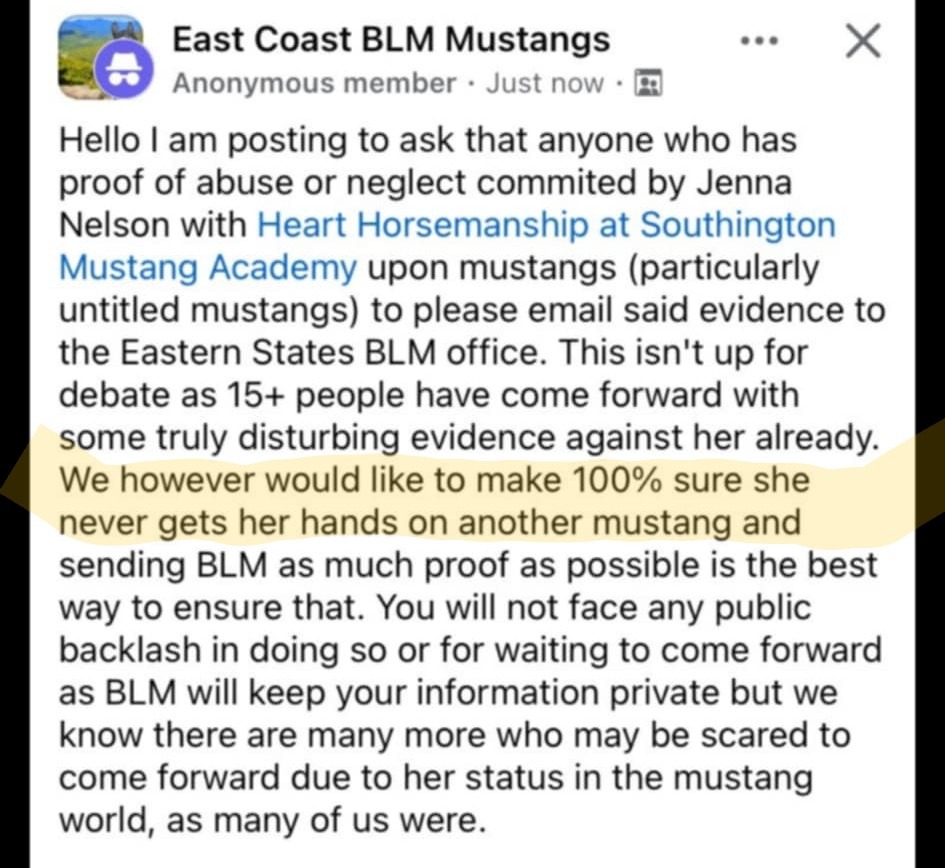 Help save our Mustang Adoption Center campaign photo, 2 of 5