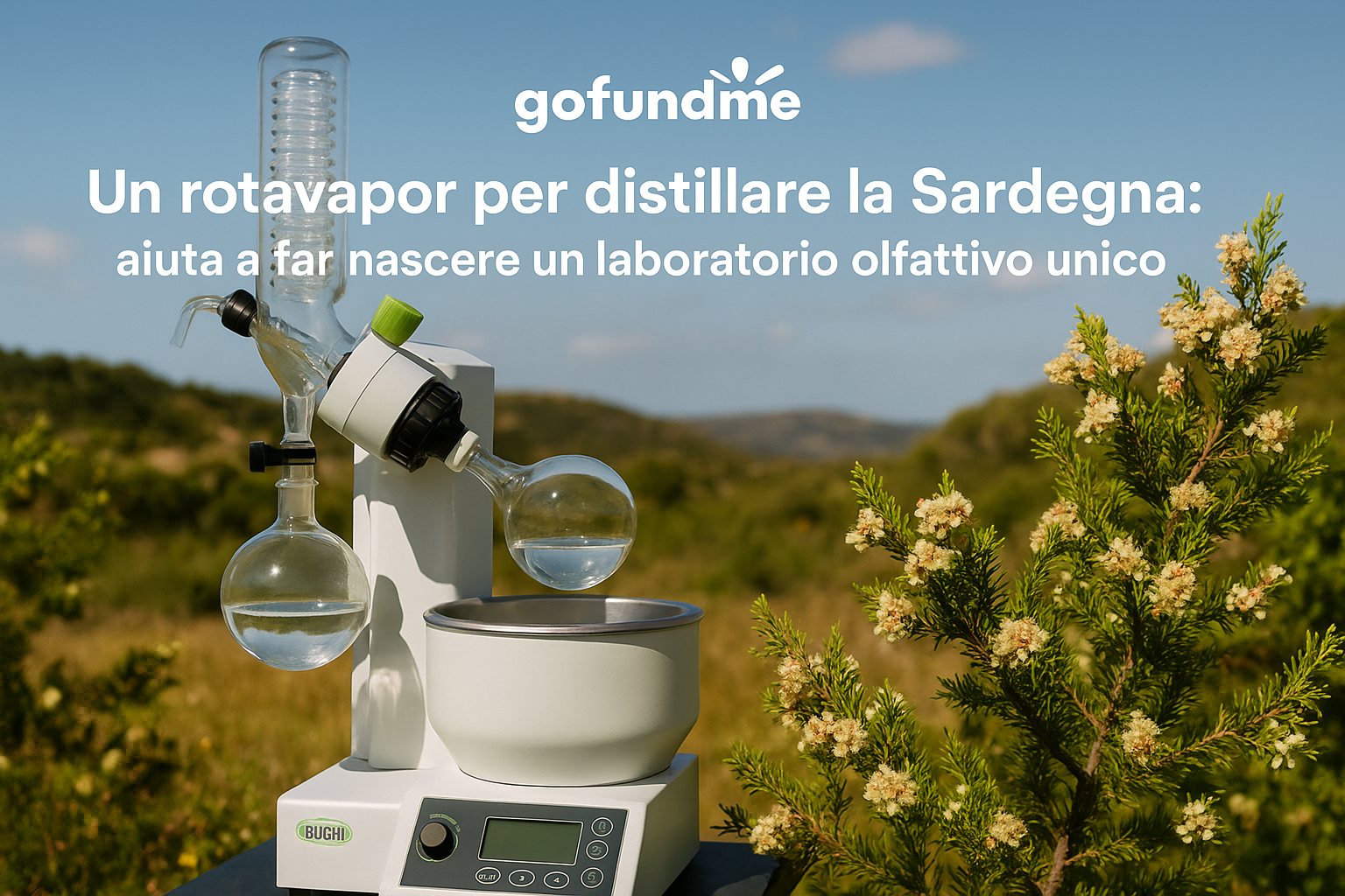 Distillare Sardegna-un rotavapor per estratti botanici unici campaign photo, 4 of 5