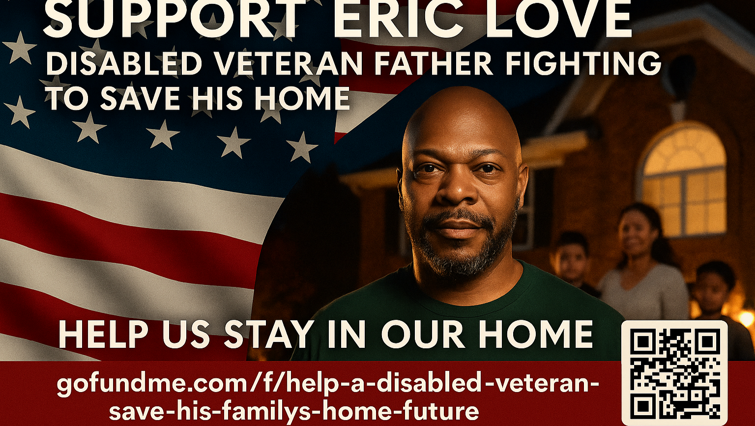 Help a Disabled Veteran Save His Family’s Home & Future photo