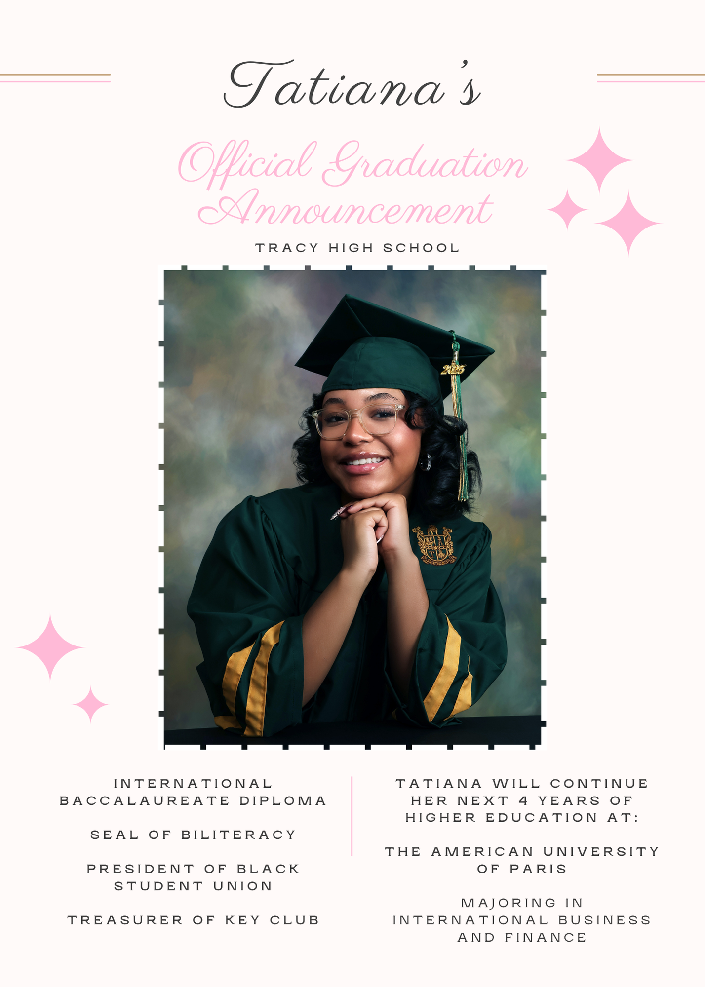 Help Tatiana Begin Her College Journey campaign photo, 2 of 4