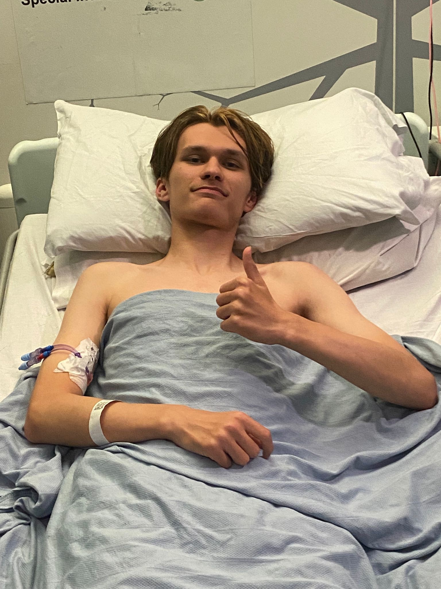 Joey's journey & recovery with cancer campaign photo, 2 of 4
