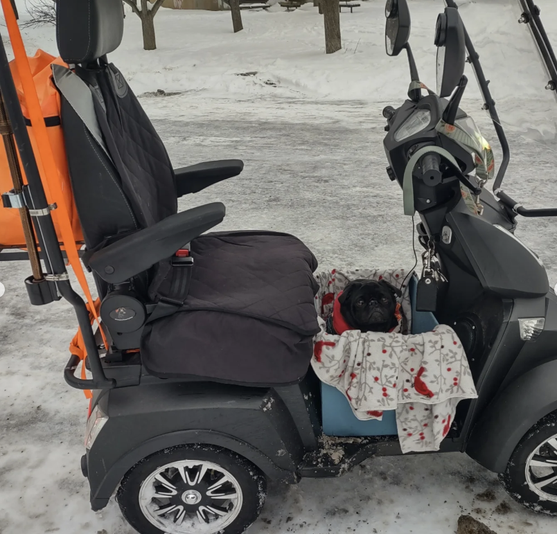 Help Charles & Pumpkin Get a Mobility Scooter campaign photo, 5 of 8