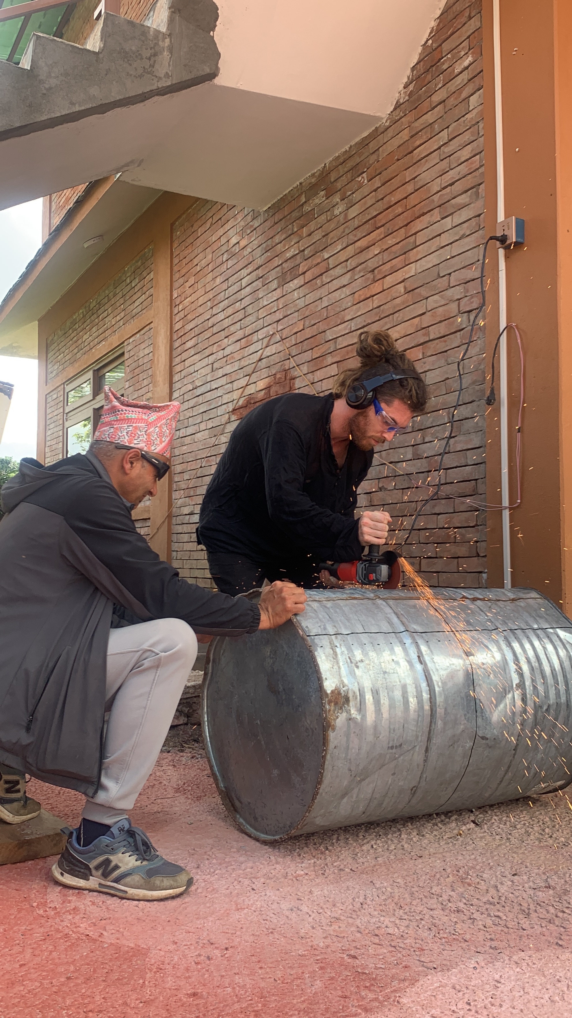 Plastic incinerators for rural Nepal. campaign photo, 2 of 6