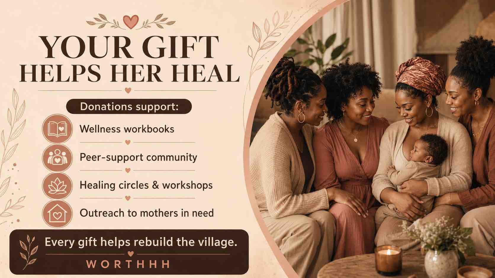 Heal Her: Postpartum support for Miami Mothers campaign photo, 2 of 5