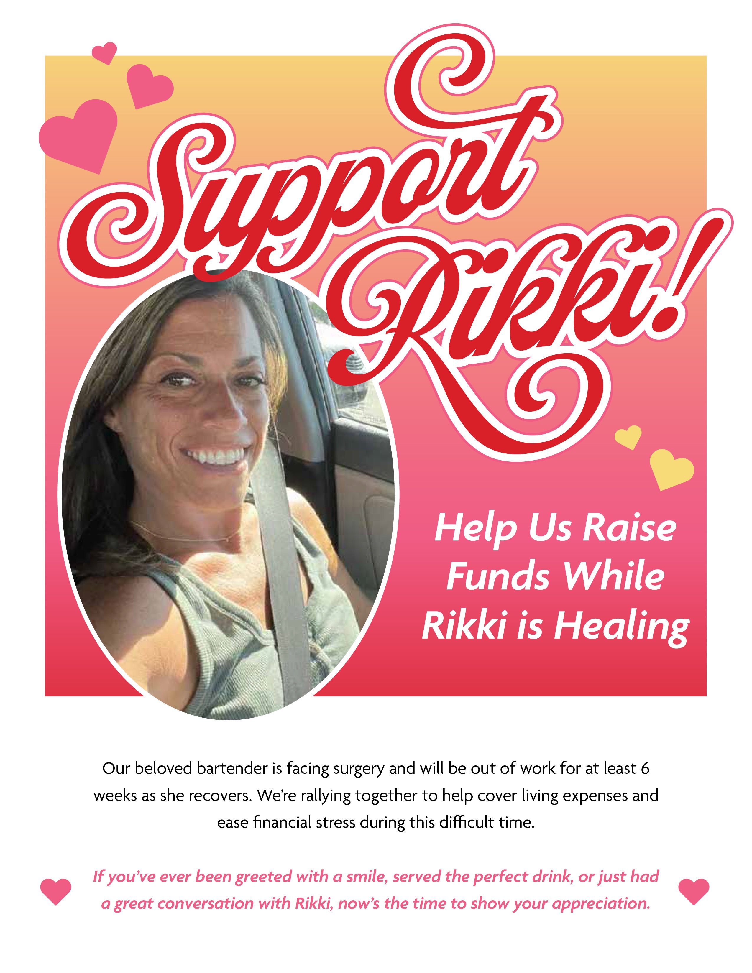 Rally for Rikki's Recovery campaign photo, 2 of 4