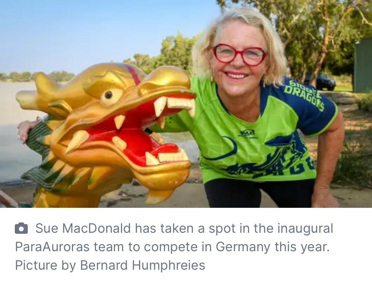 Help Sue represent Australia at the 17th World Championships campaign photo, 2 of 4