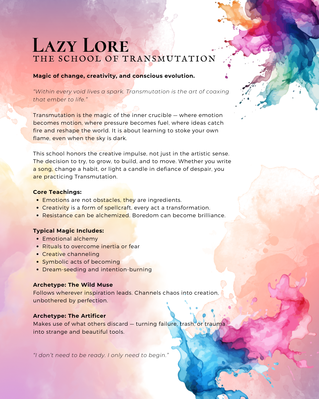 Support the creation of my new book "The Lazy Mage Grimoire" campaign photo, 5 of 8
