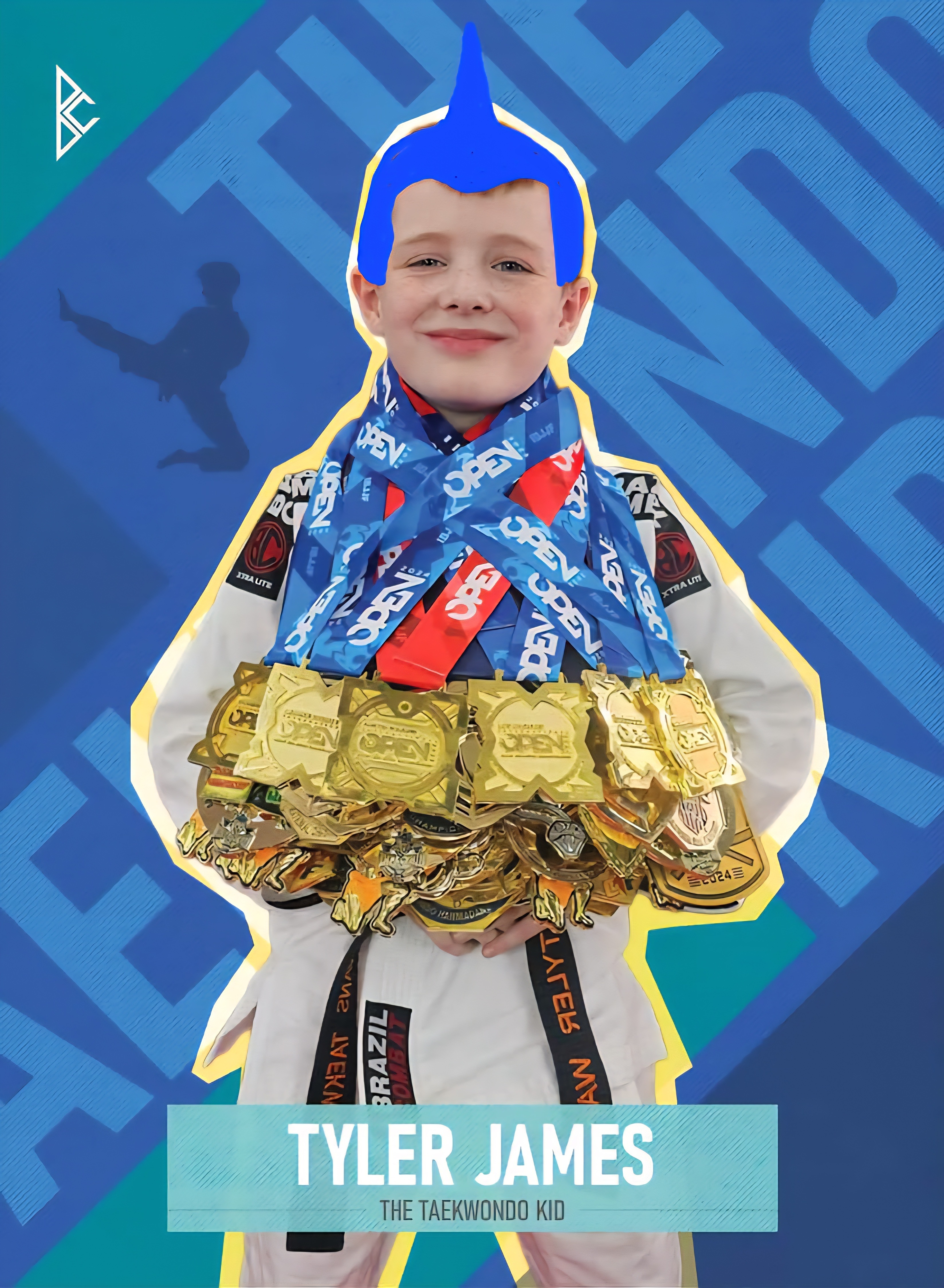 Stand with Tyler James, Taekwondo Kid  campaign photo, 2 of 4