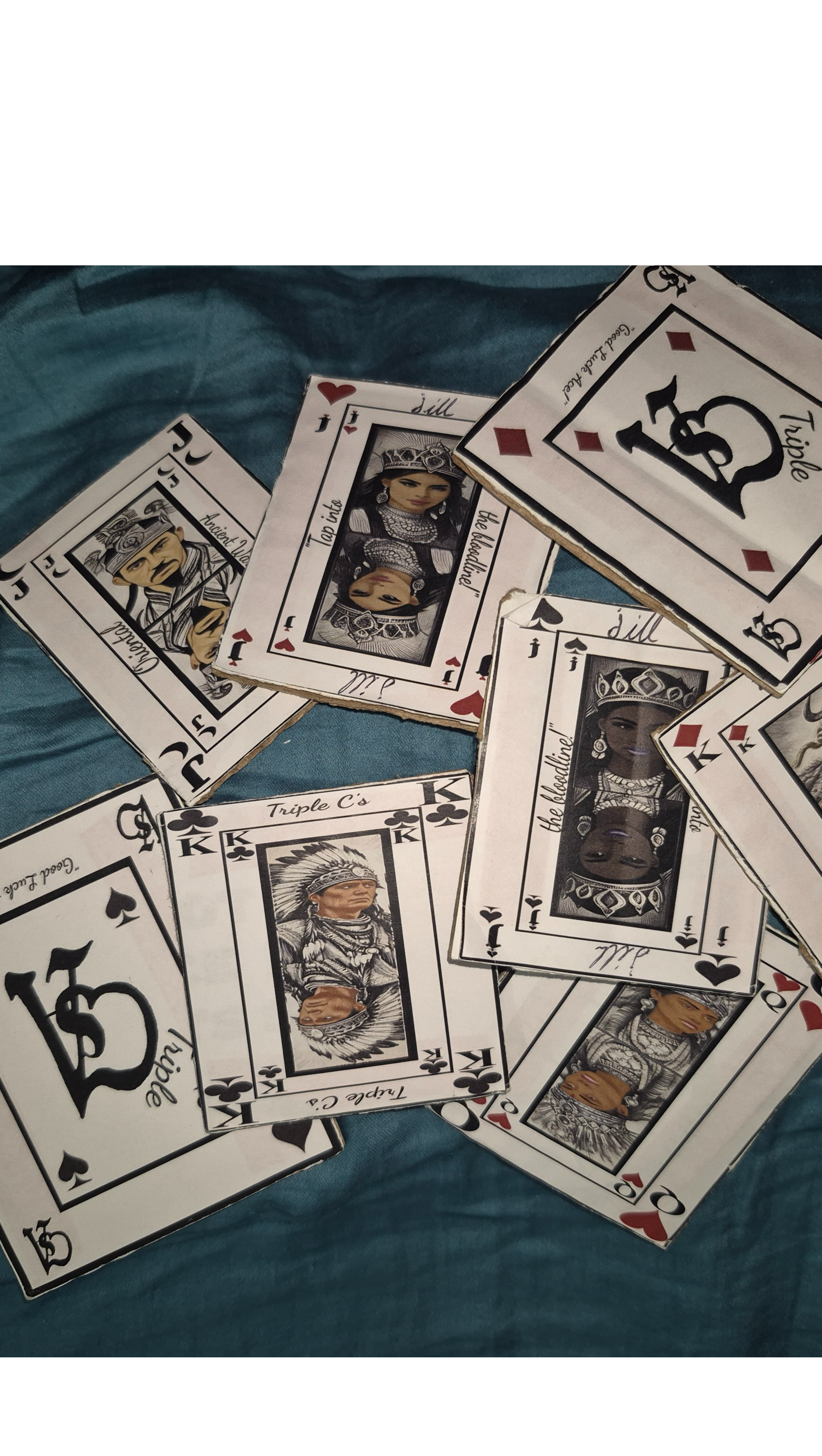 Triple C$(Cultural Ca$ino Card$)Cards for Culture and Change photo