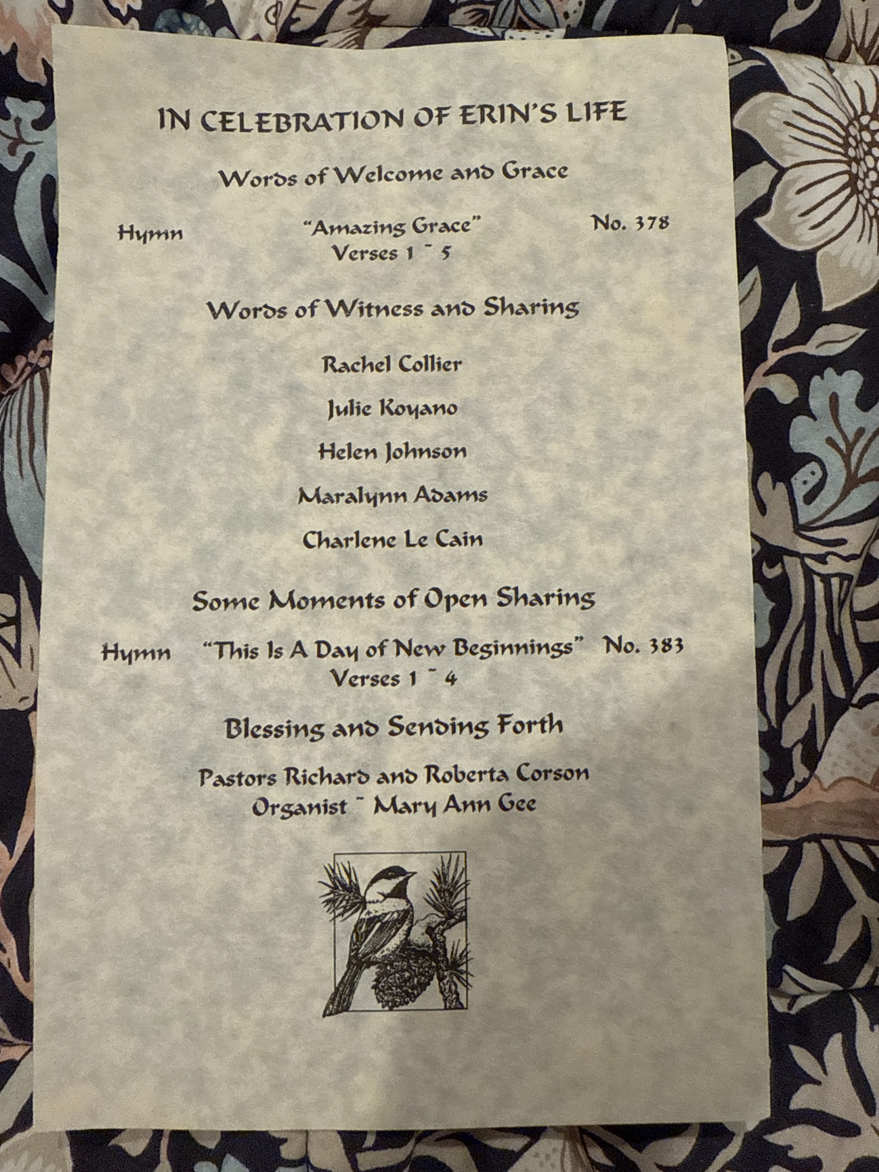 Celebrate Erin Hamilton's Life with a Memorial Marker campaign photo, 4 of 8
