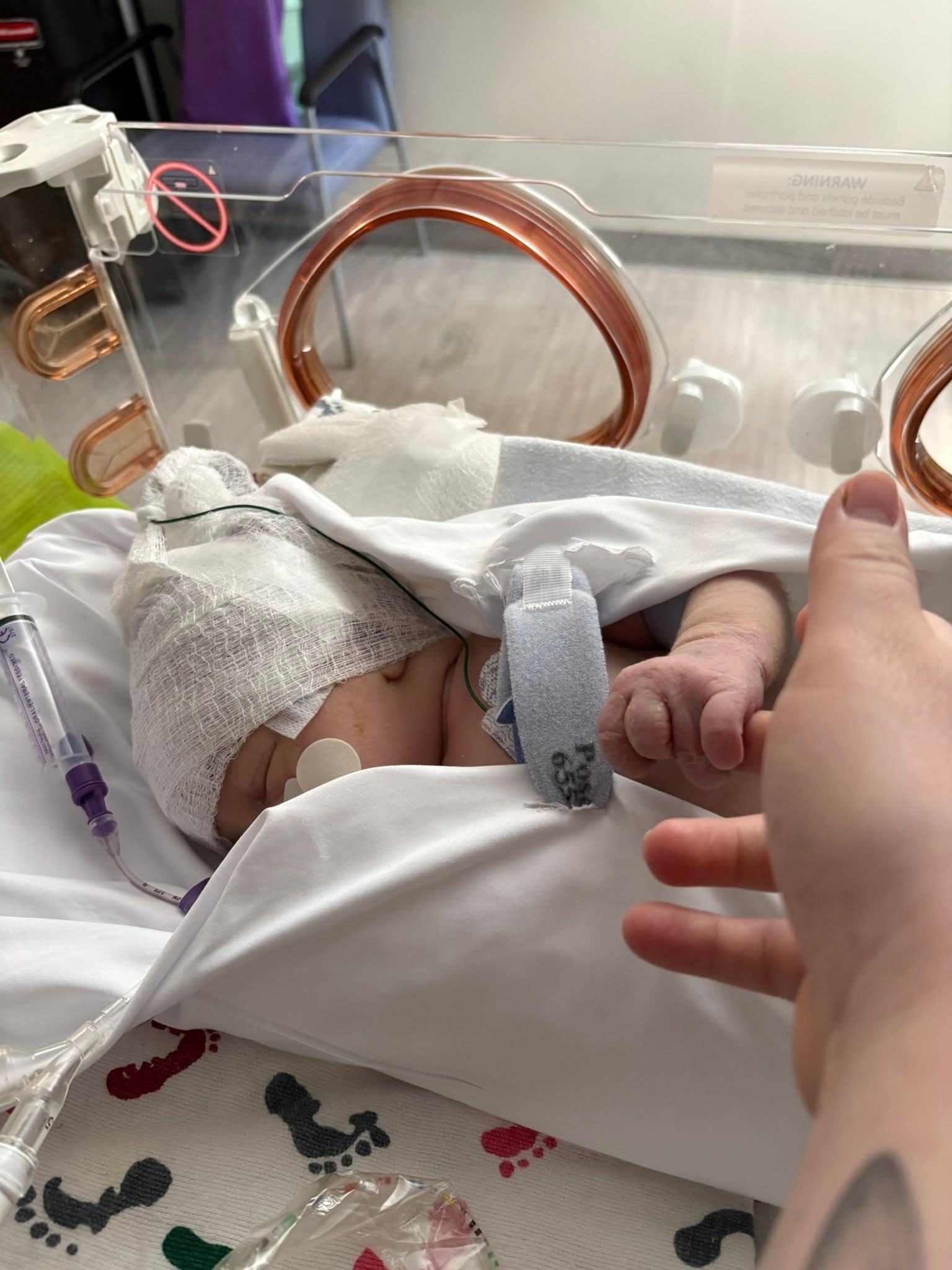 Support Ezra's NICU Journey campaign photo, 2 of 4