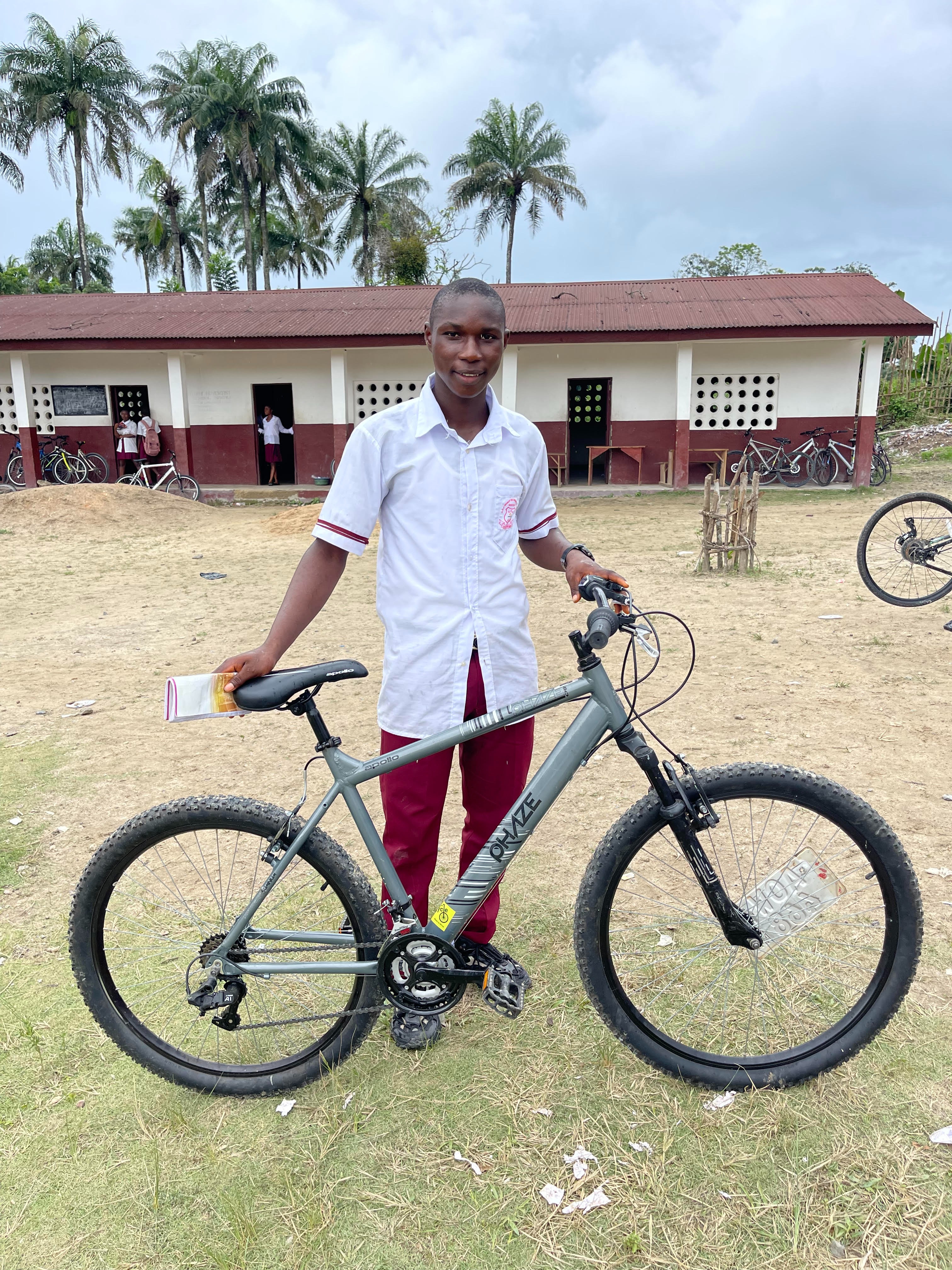 Bicycles for a Brighter Education in Sierra Leone campaign photo, 4 of 6
