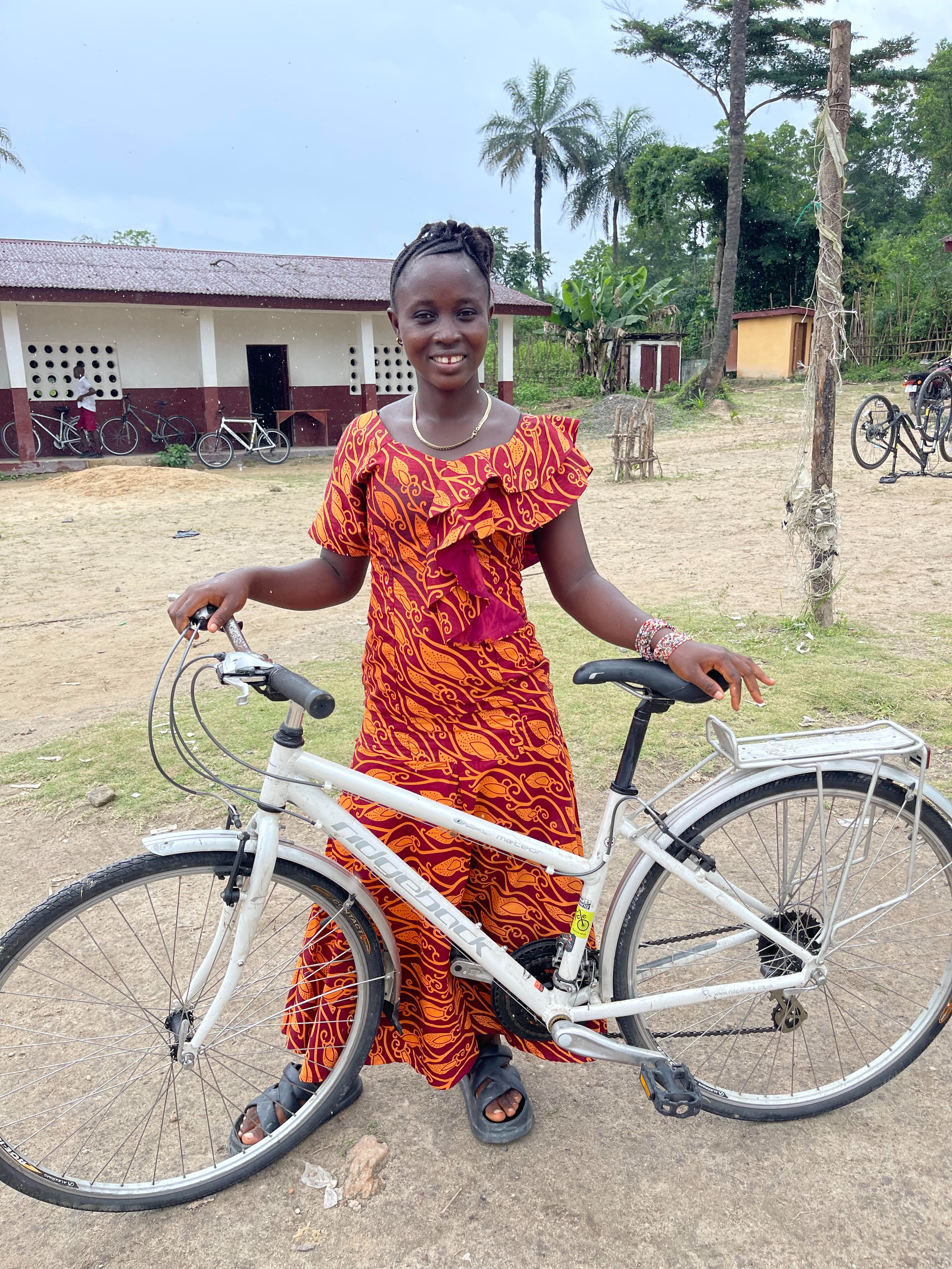 Bicycles for a Brighter Education in Sierra Leone campaign photo, 2 of 6