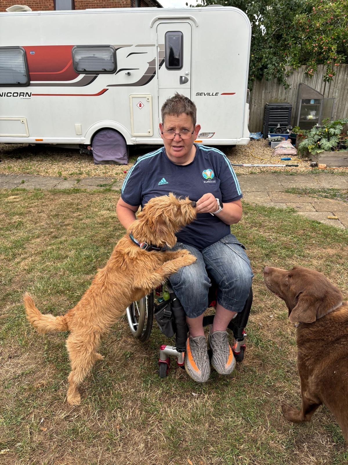 Donate to help Hayley buy a power add on for her wheelchair campaign photo, 4 of 6