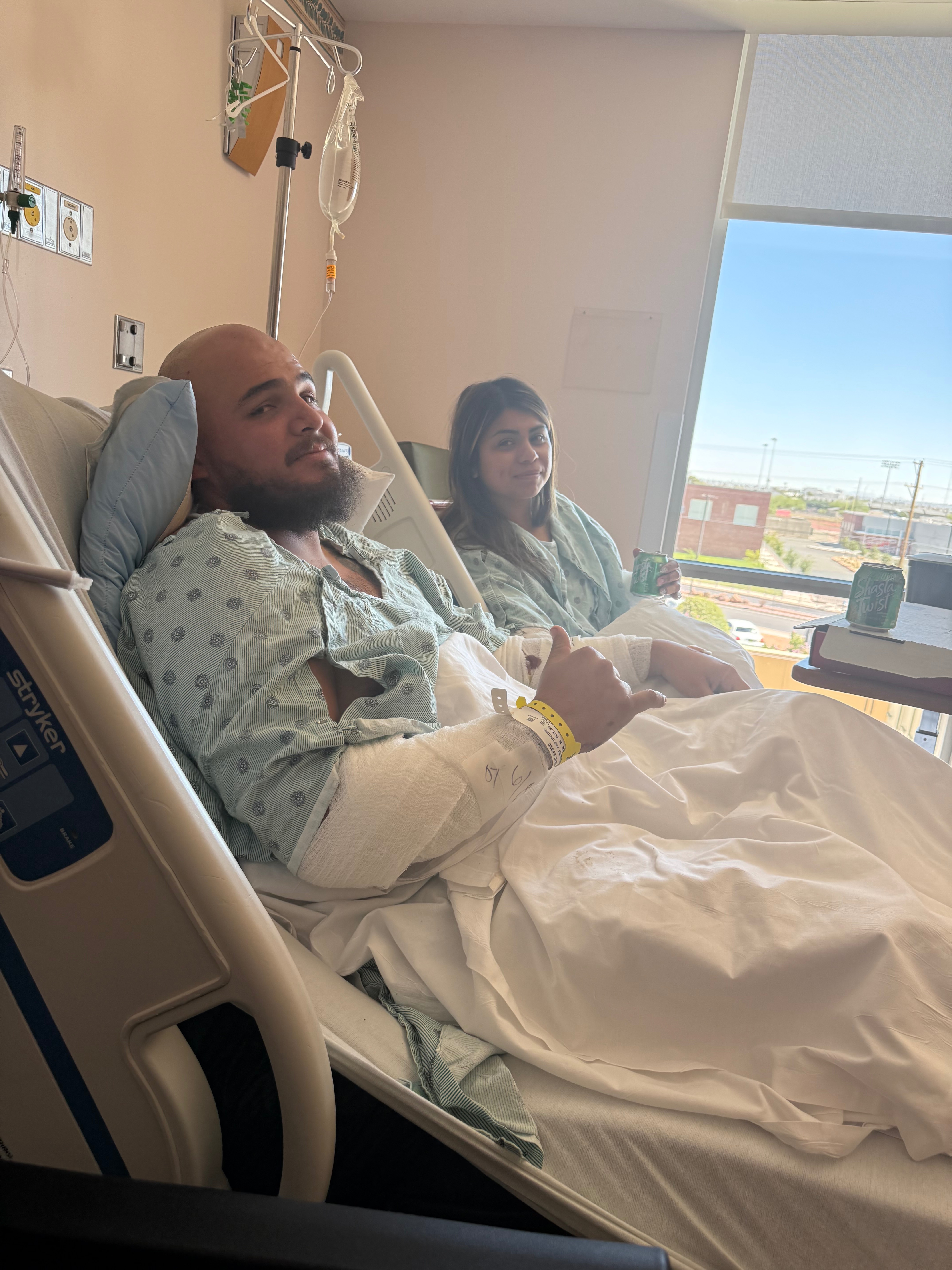 Eulogio & Christina’s recovery and expenses from accident campaign photo, 2 of 4