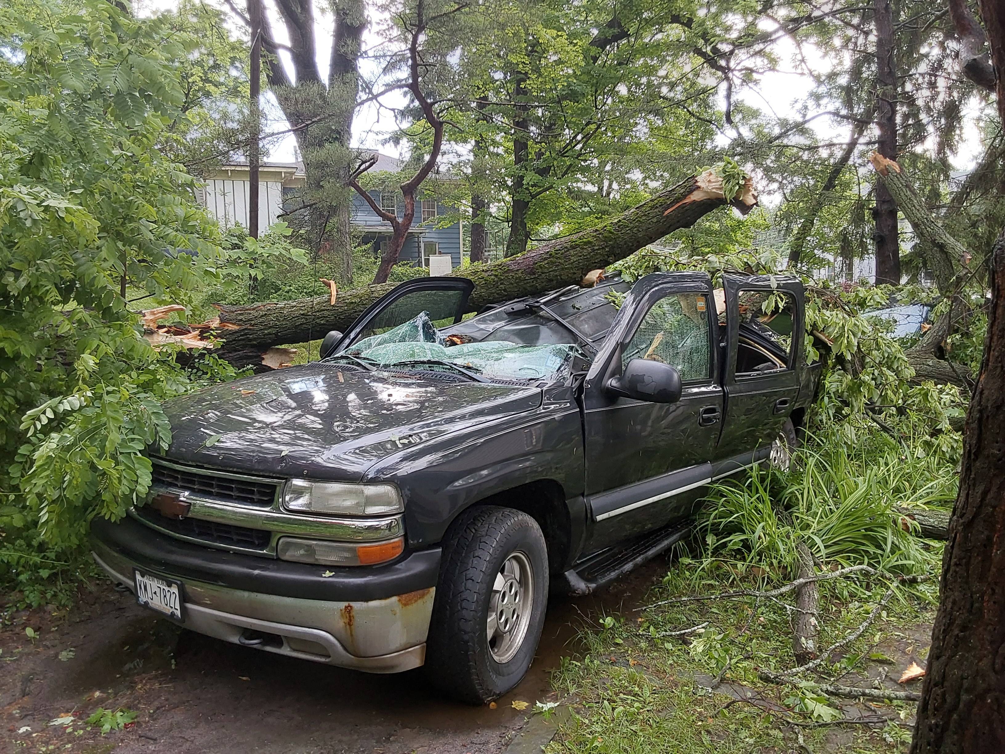 Stormy Weather Rips Apart Xander's Work Truck campaign photo, 5 of 6