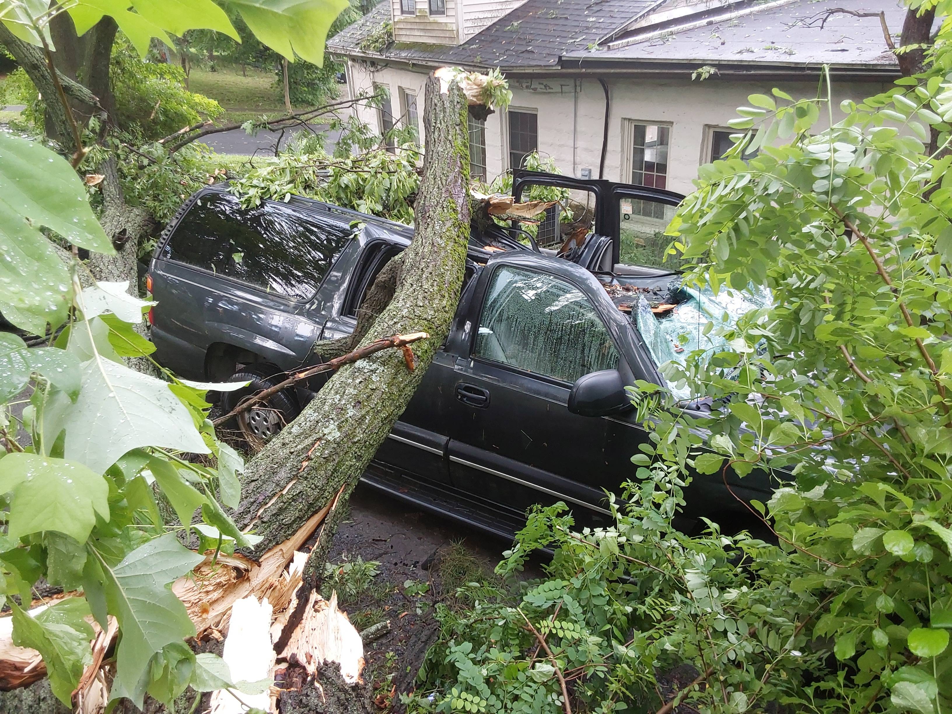Stormy Weather Rips Apart Xander's Work Truck campaign photo, 2 of 6