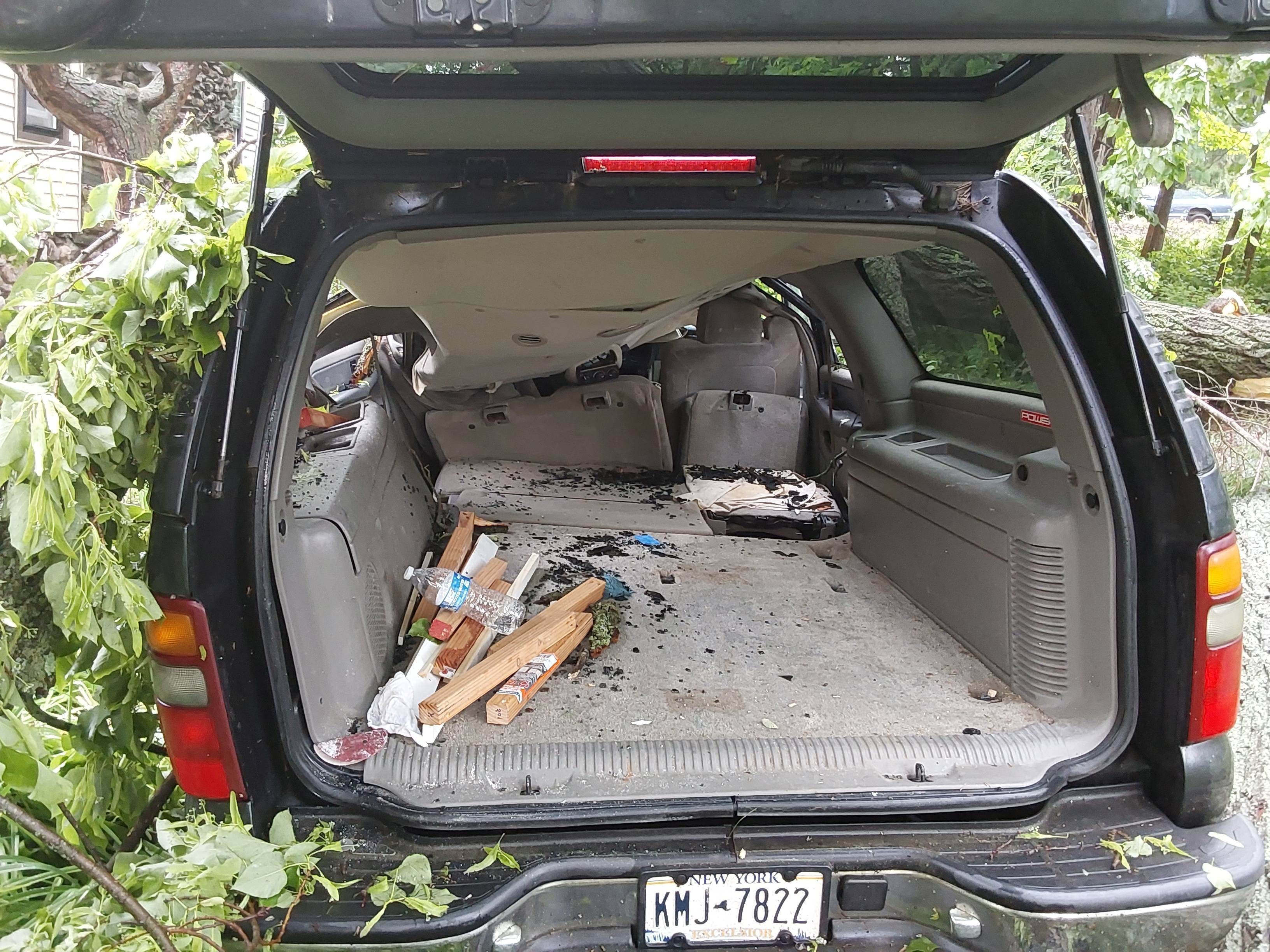 Stormy Weather Rips Apart Xander's Work Truck campaign photo, 4 of 6