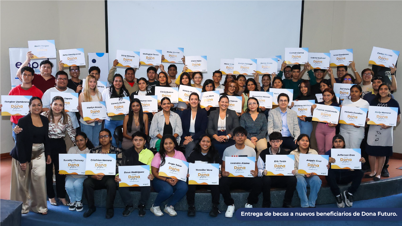 100 scholarships for vulnerable students of ESPOL campaign photo, 2 of 8