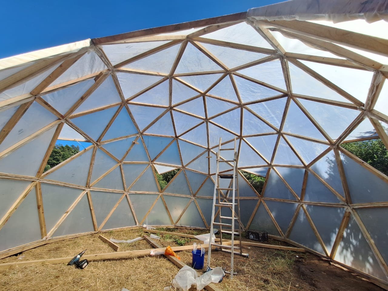 Build a Safe Haven: A Geodome Shelter for Abused Women campaign photo, 7 of 8