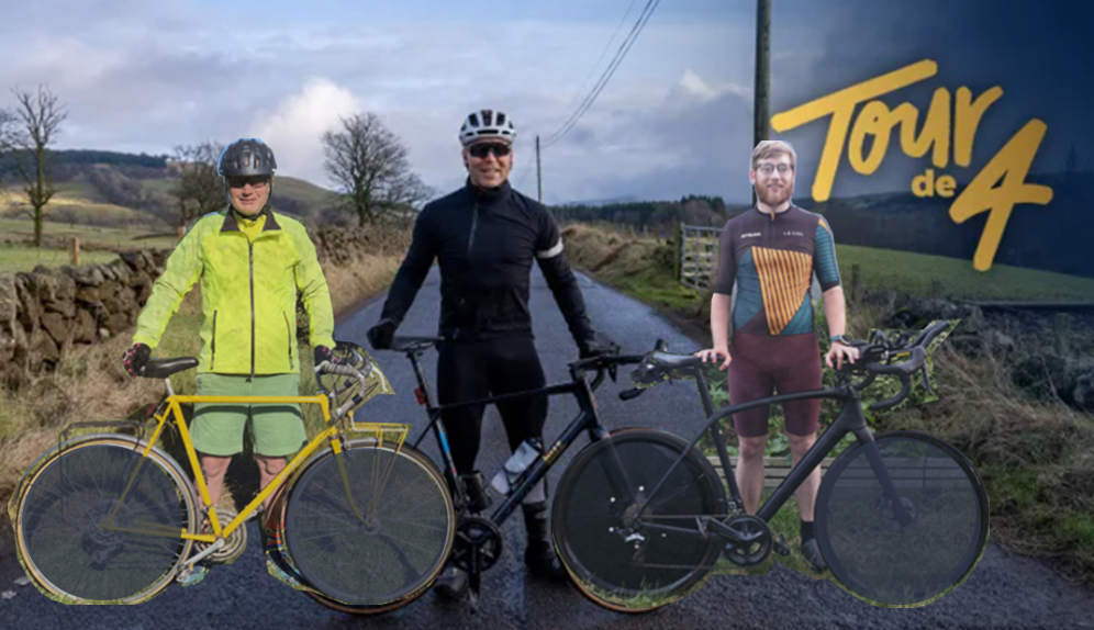 Tour de 4. Fighting Cancer Together. campaign photo, 2 of 4