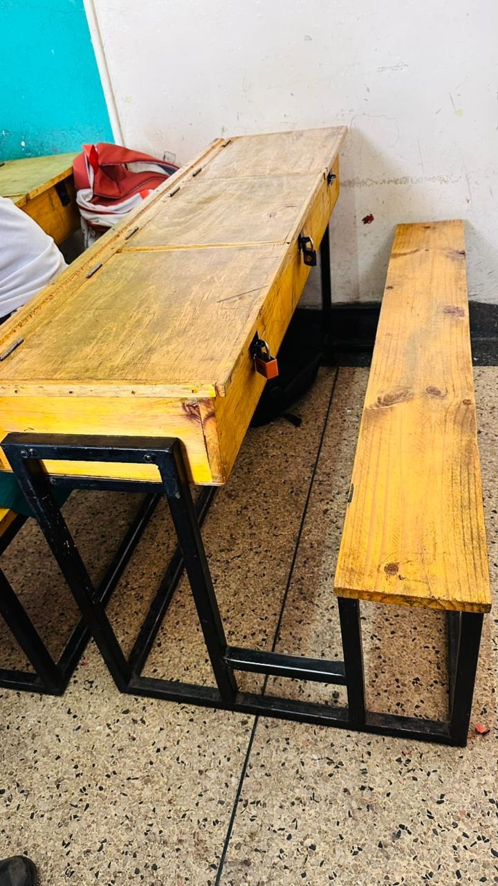 AKPS Class of '88 fundraiser- desks, projectors and painting campaign photo, 5 of 6