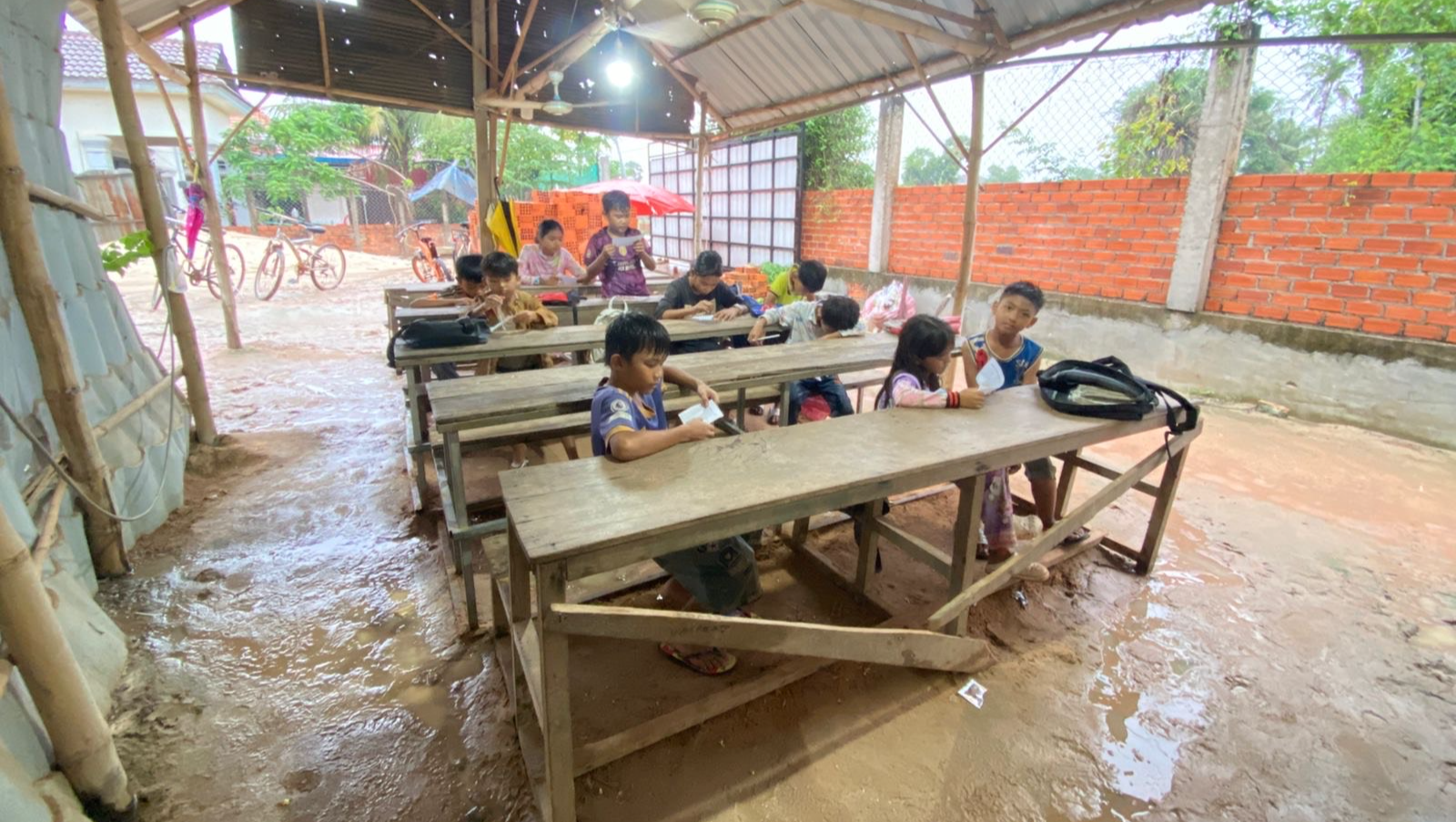 Reaksmy's small school (Teaching the English Language) photo