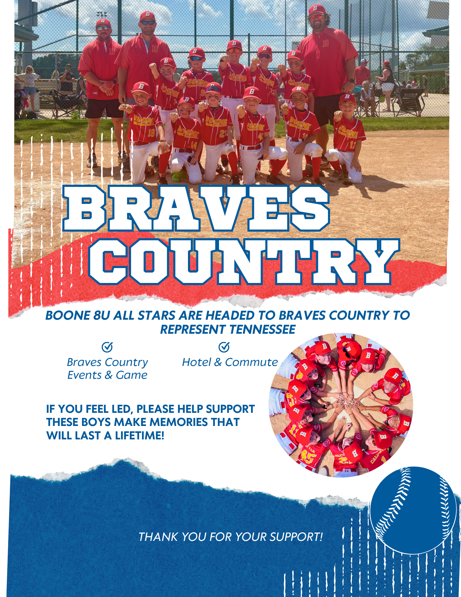 Back Our State Champ Braves Team campaign photo, 4 of 4