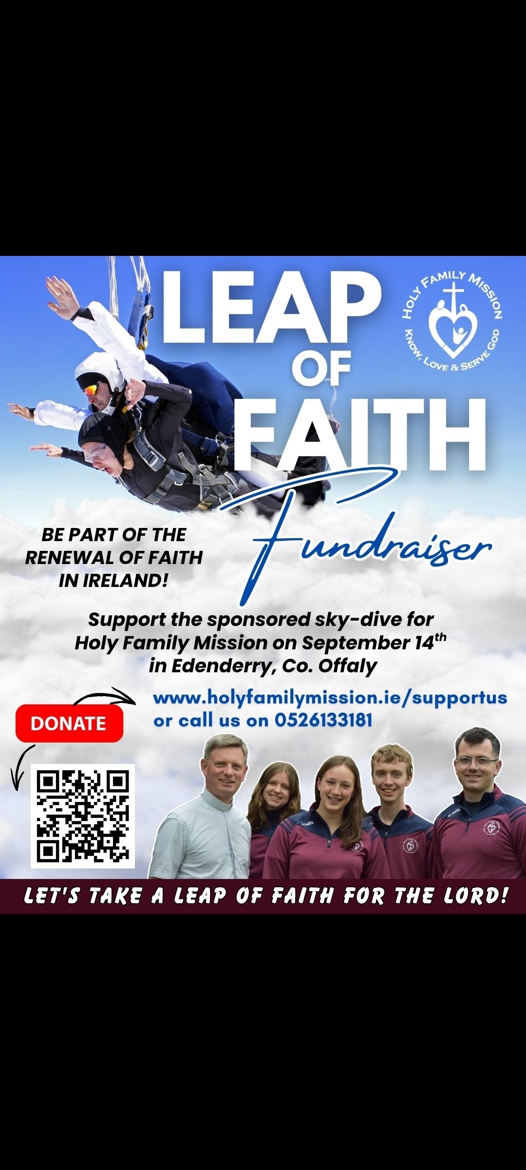 Leap of Faith Skydive campaign photo, 2 of 4