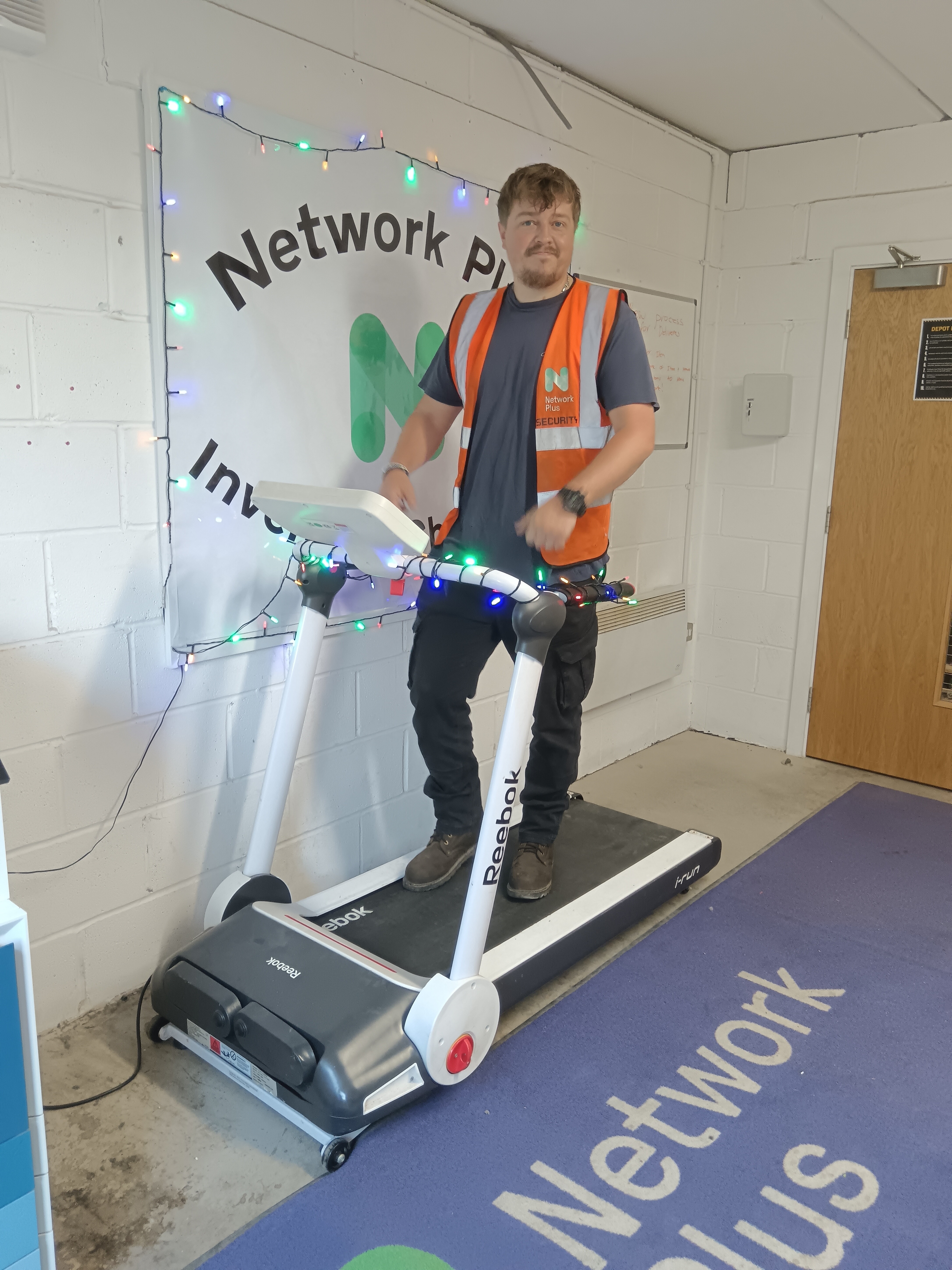 Network Plus - Inventory Charity Treadmill Walk campaign photo, 5 of 7