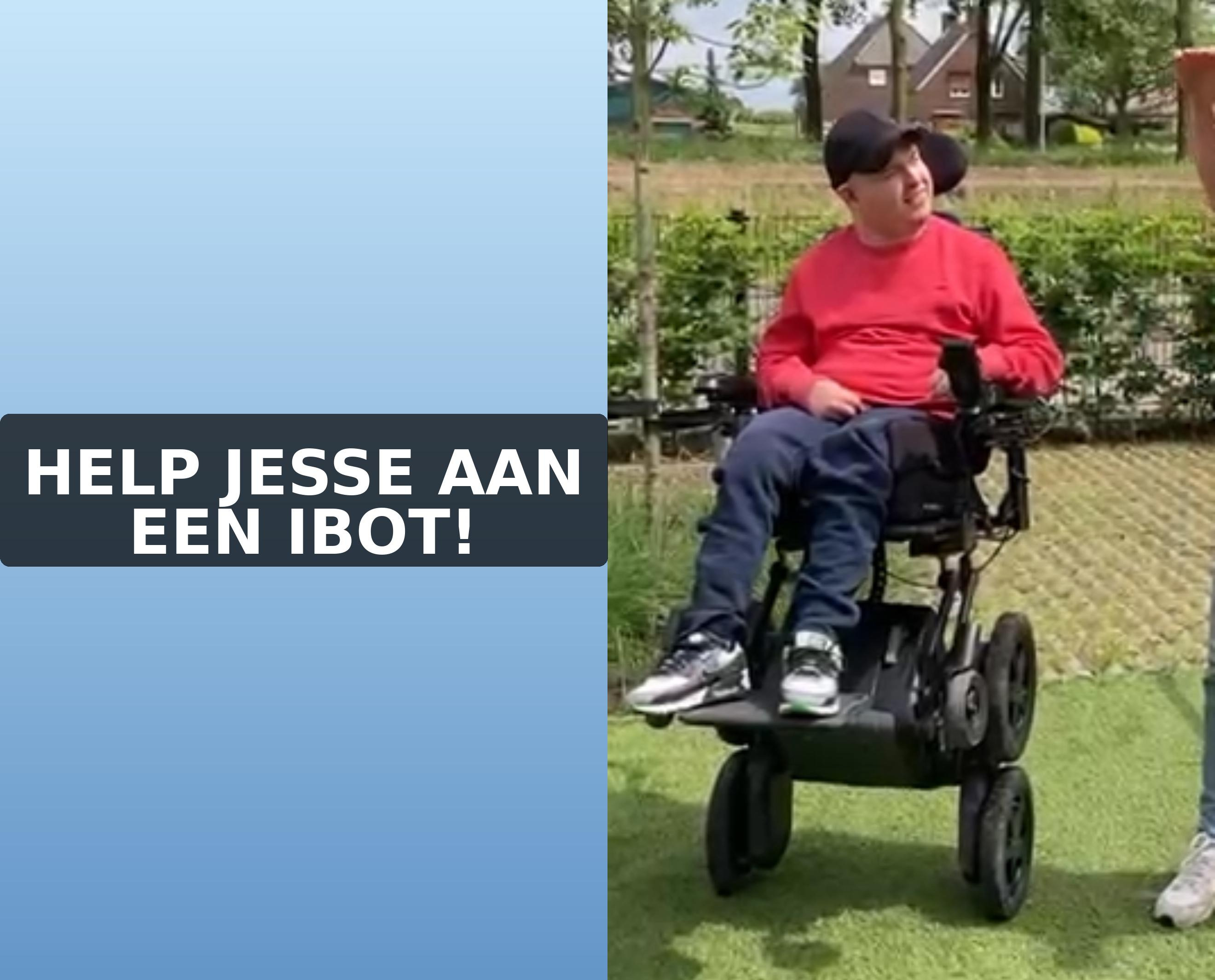 Help Jesse aan een iBot en geef hem meer vrijheid! campaign photo, 2 of 4