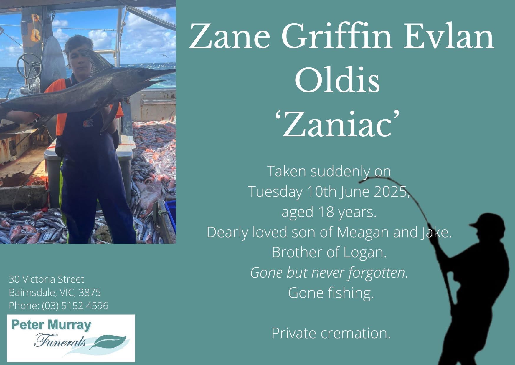Taj and Zane, two great mates tragically taken from Orbost campaign photo, 4 of 6