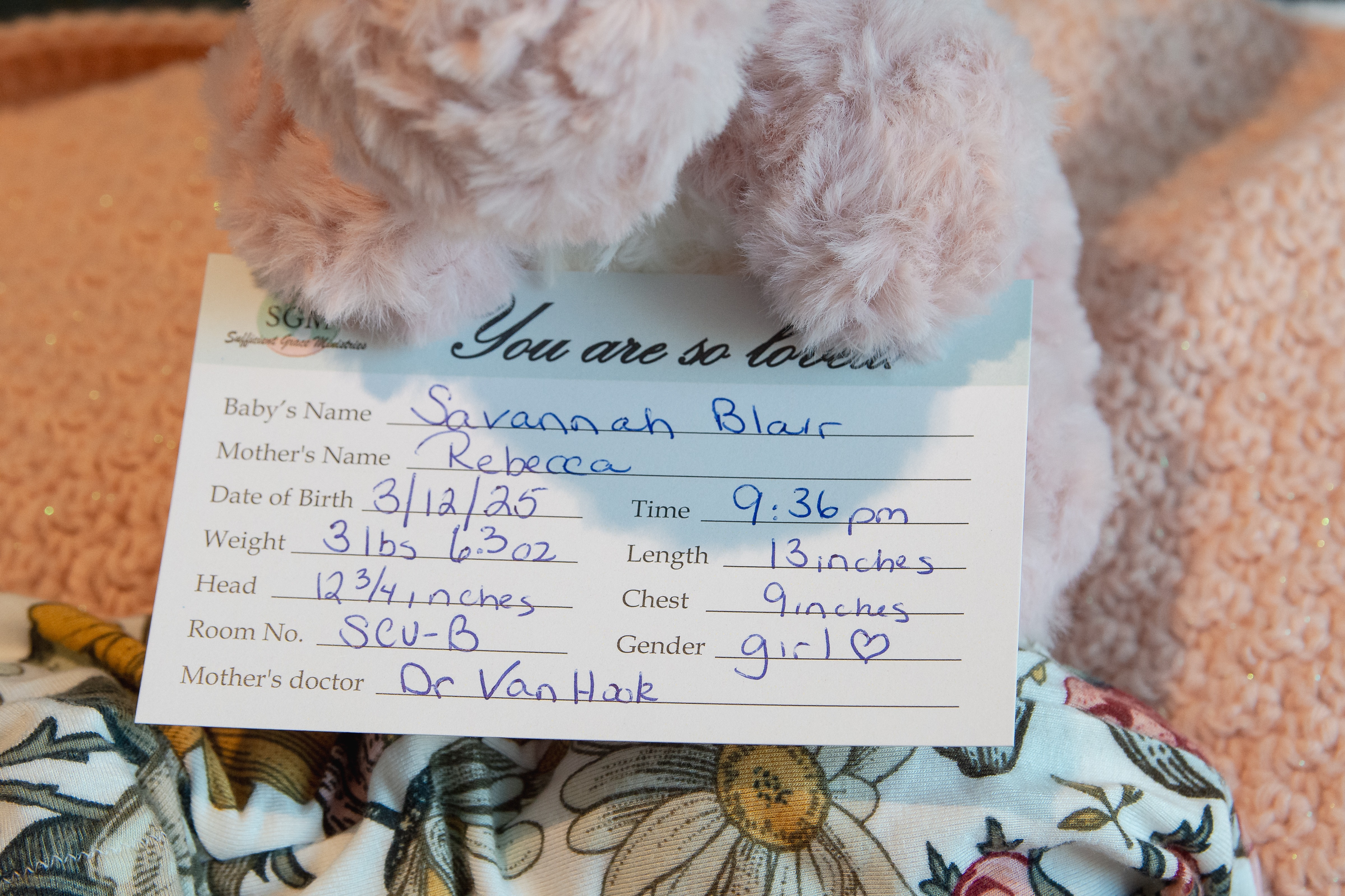 Savannah's Sunrise Miles: Giving Back After Baby Loss campaign photo, 6 of 8