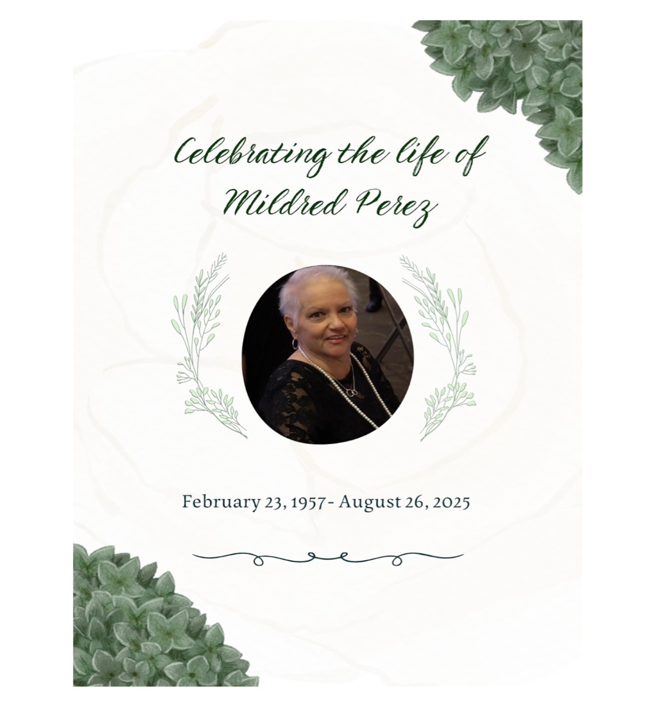 Millie’s Funeral Arrangements campaign photo, 4 of 6