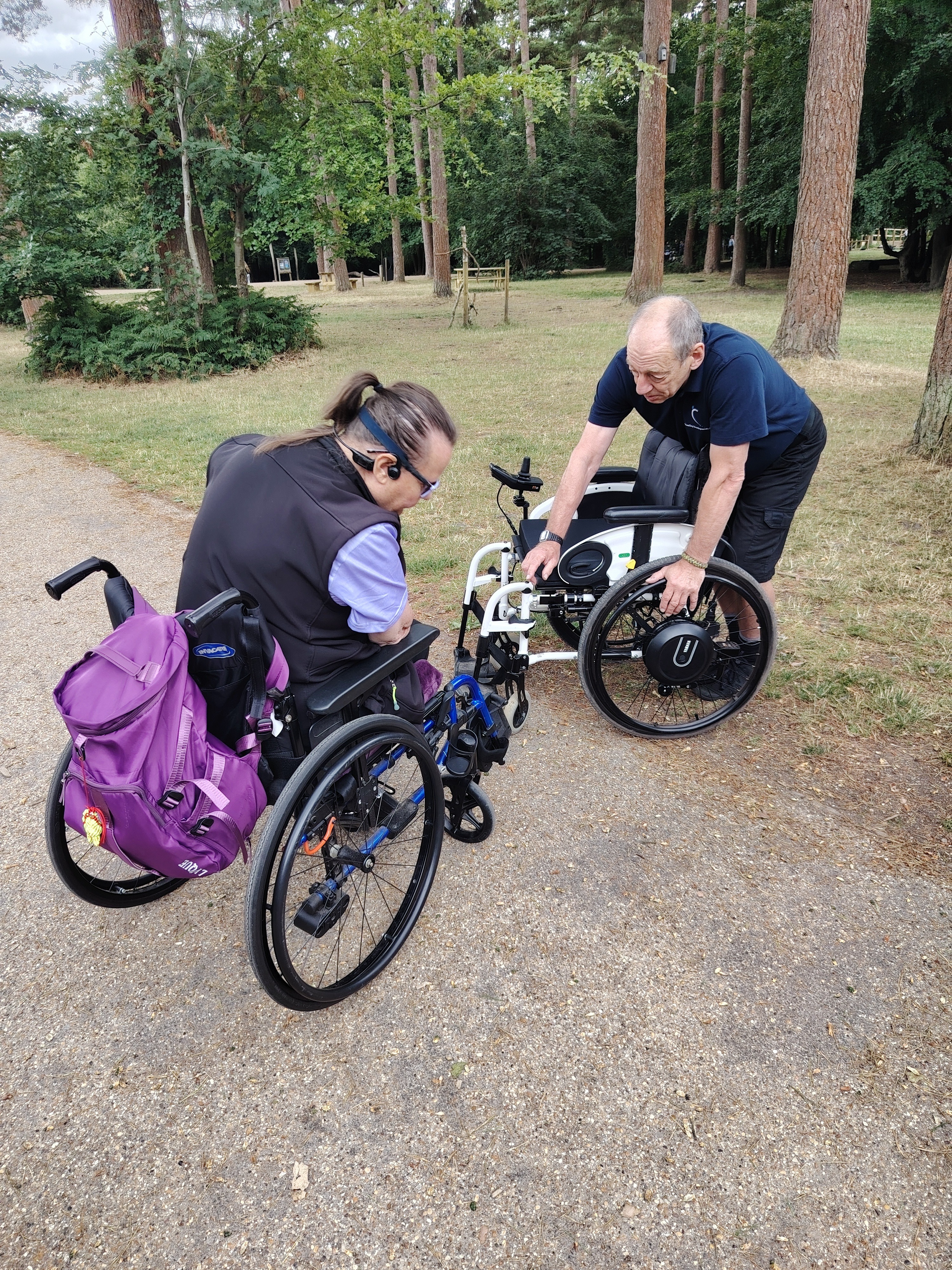 Electric wheel chair all terrains fund campaign photo, 6 of 8
