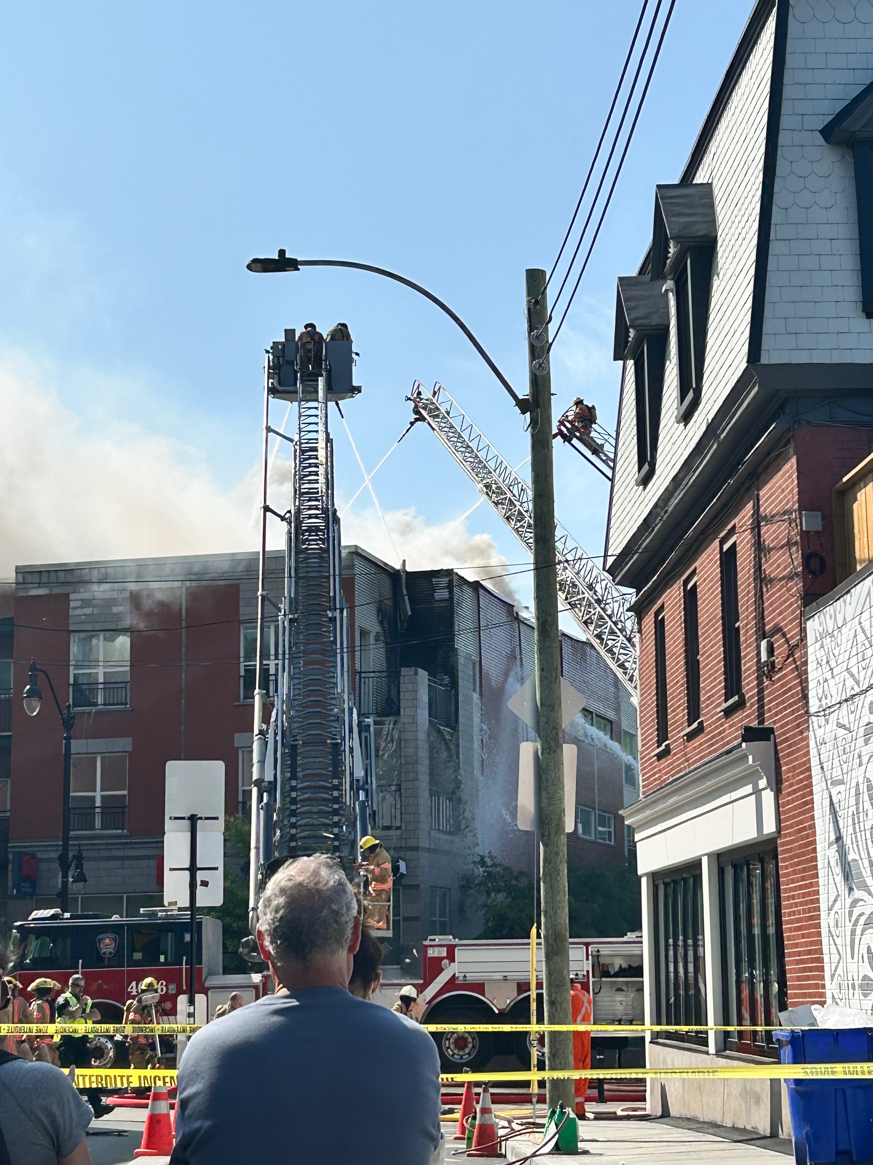 Apartment burned down campaign photo, 4 of 6