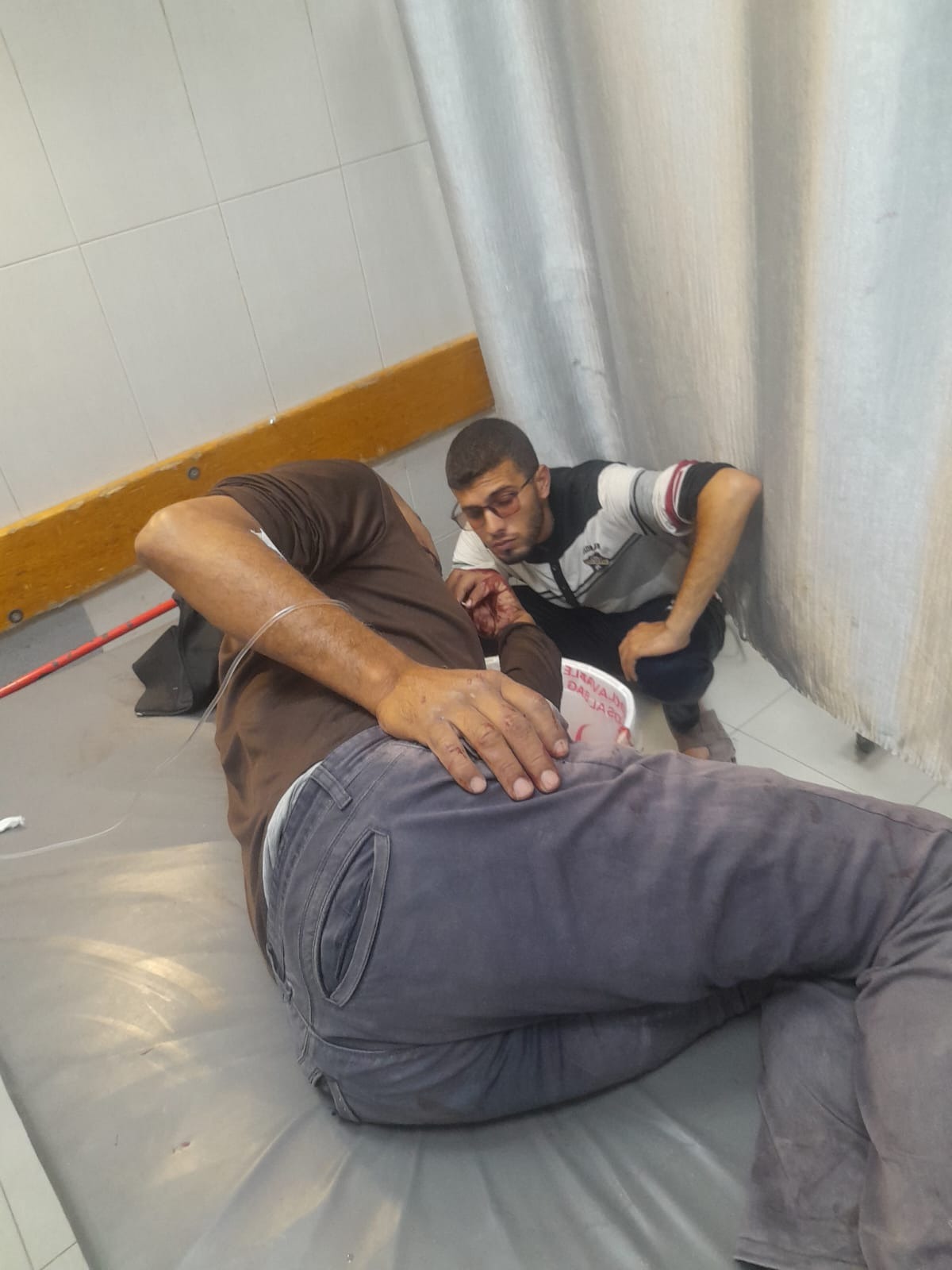 My Injured Father in Gaza .... Please Don't Look Away campaign photo, 5 of 8