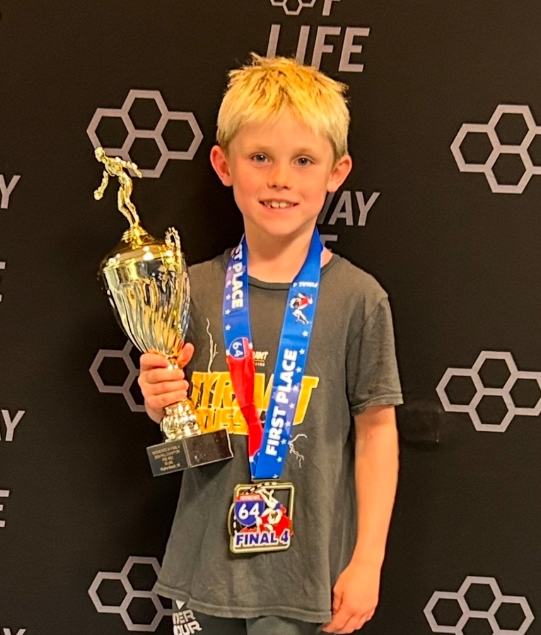 Support Ryker's journey to wrestling success. campaign photo, 7 of 8
