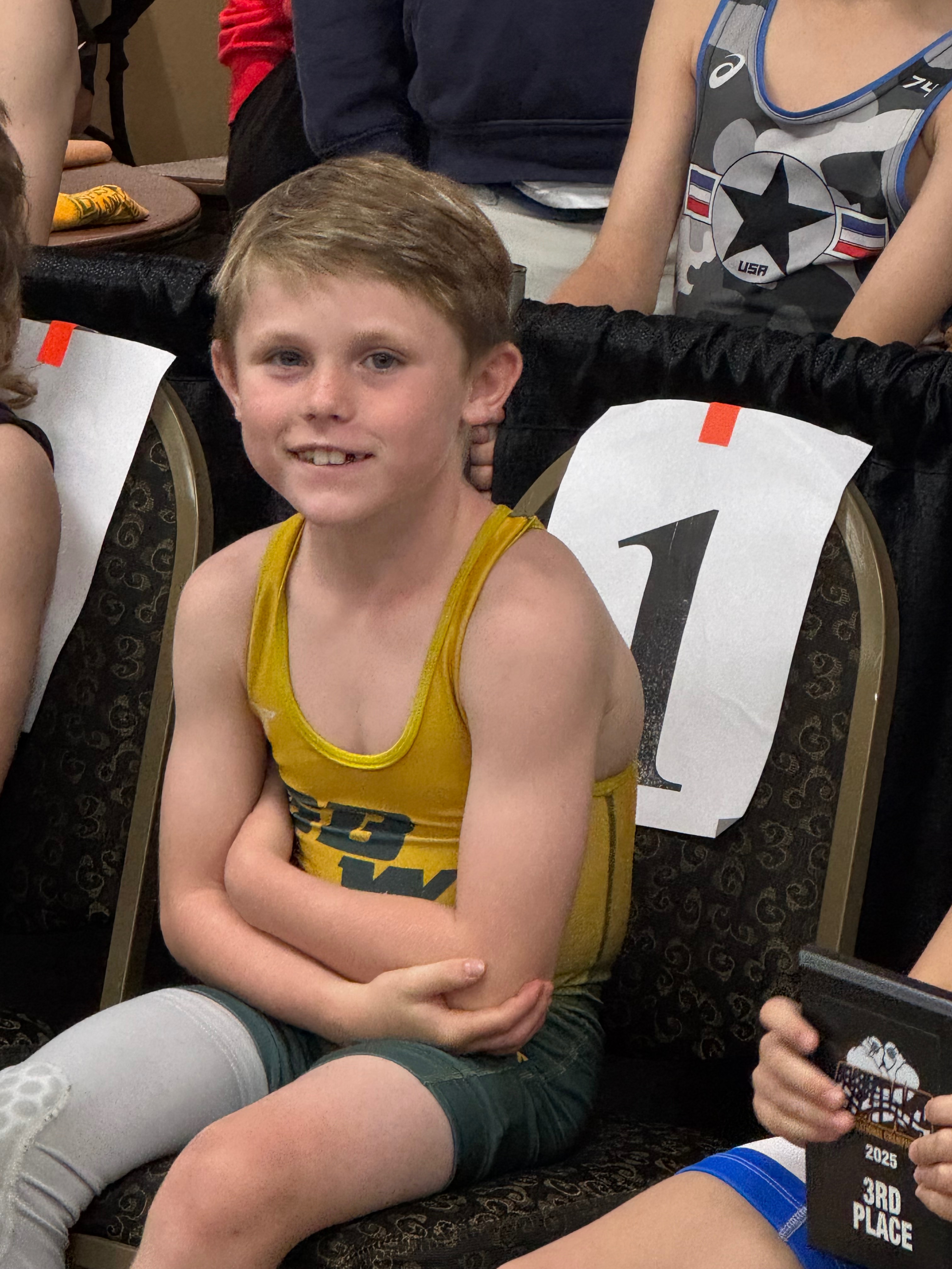 Support Ryker's journey to wrestling success. campaign photo, 5 of 8