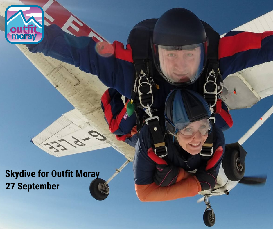 Rhys' Sky Dive for Outfit Moray campaign photo, 5 of 6