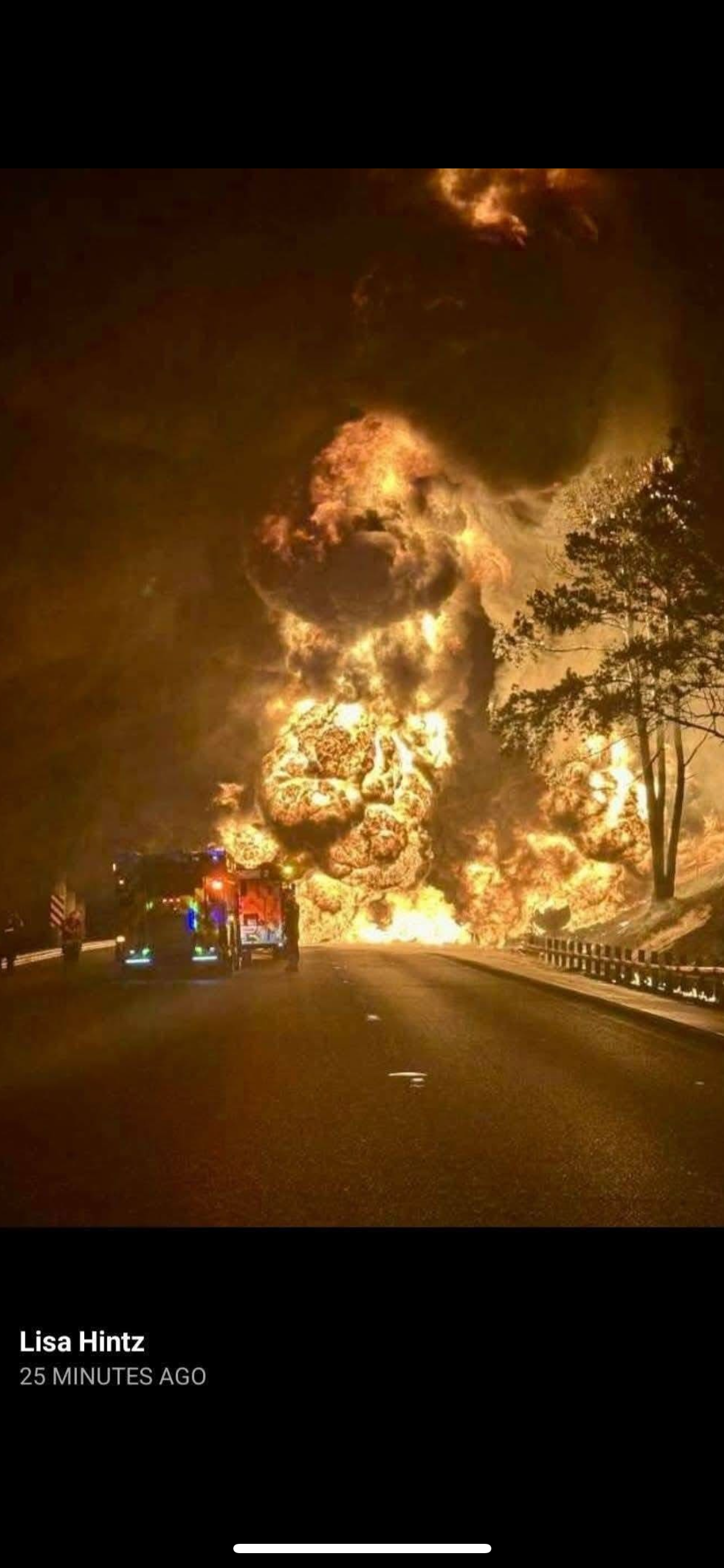 Help Fuel Tanker Driver Recover after Fiery I-20 Explosion campaign photo, 4 of 6