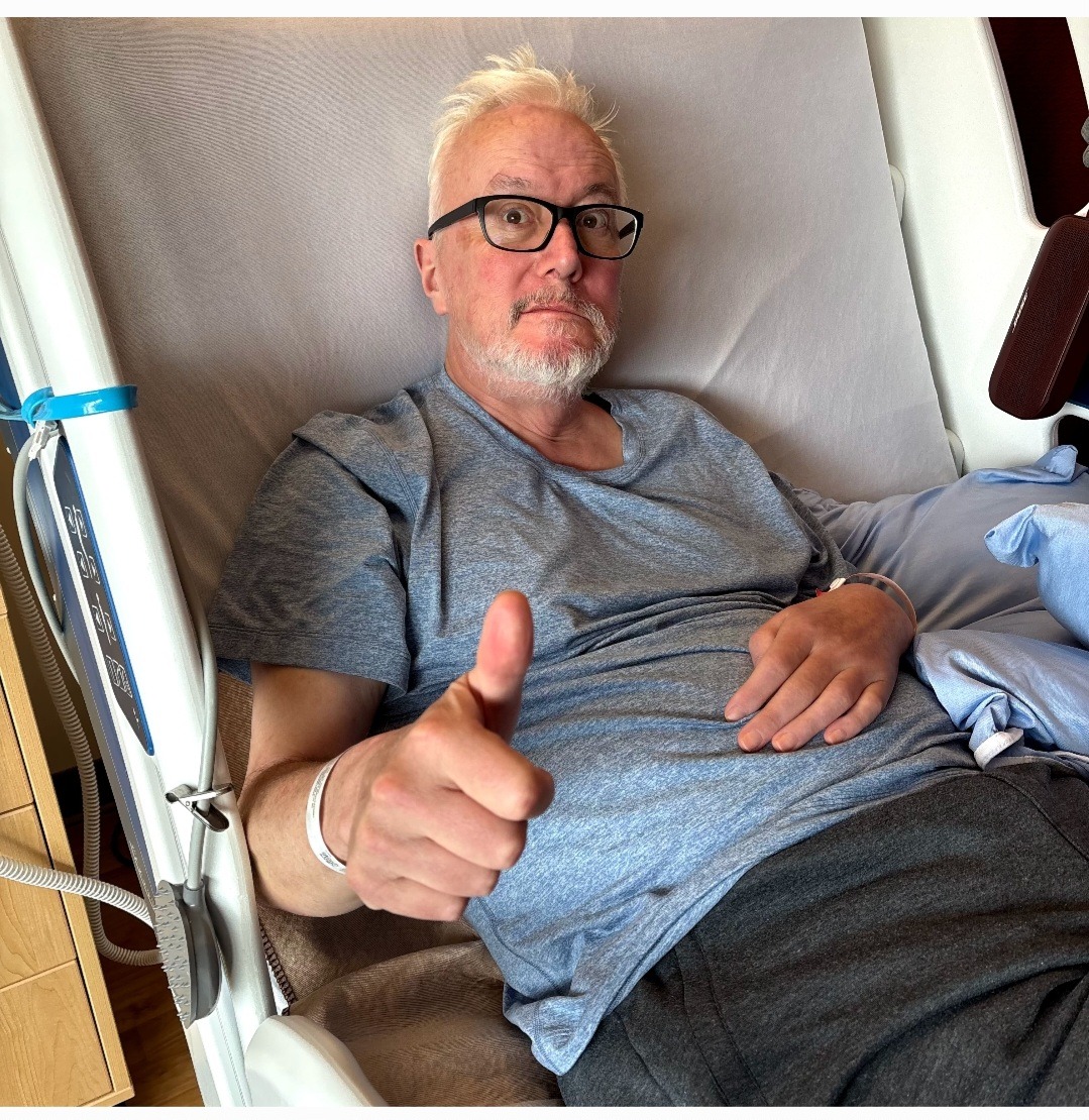 Jon had a stroke campaign photo, 2 of 4