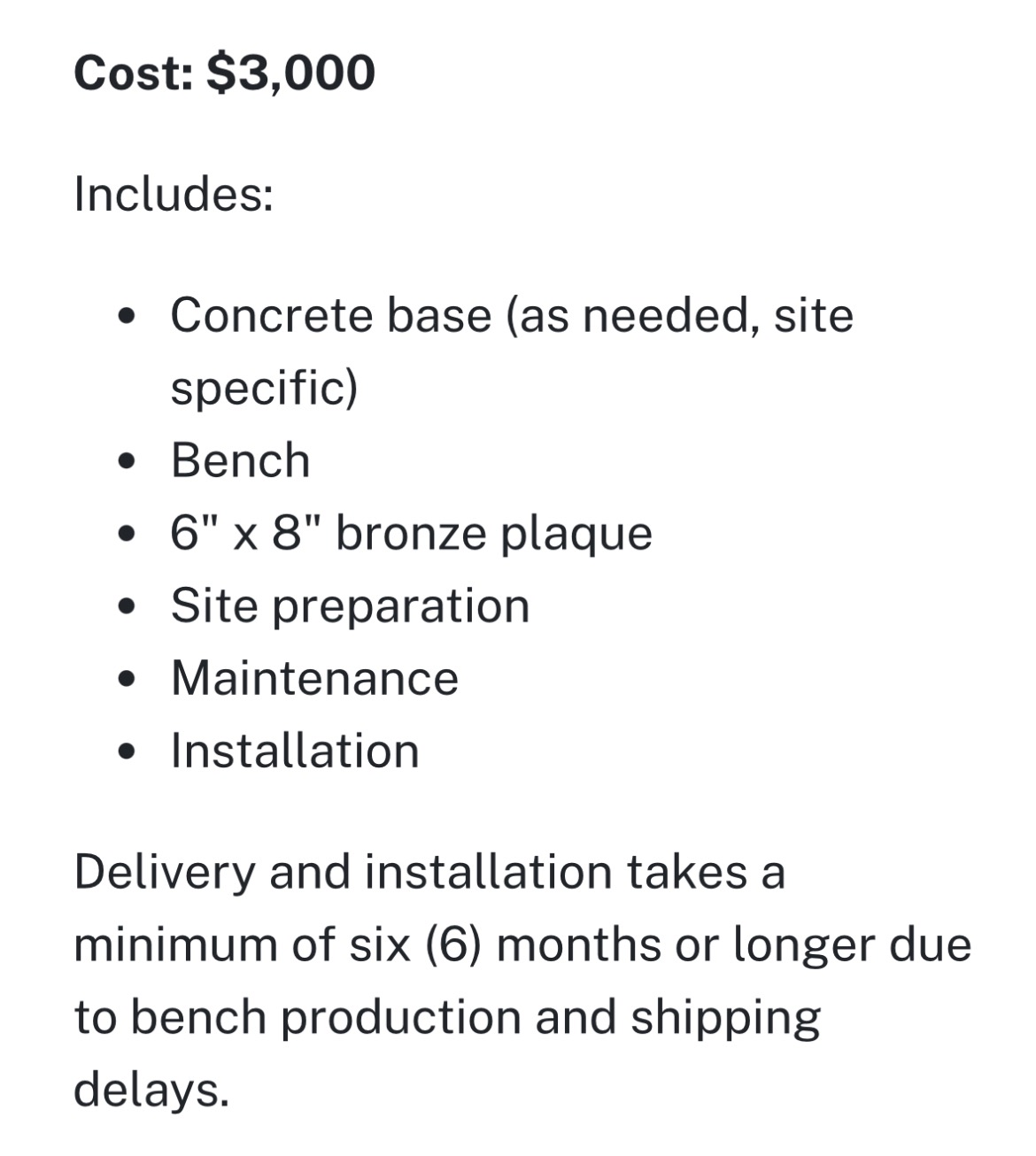 Help us build a Memorial Bench for my Mom campaign photo, 5 of 8