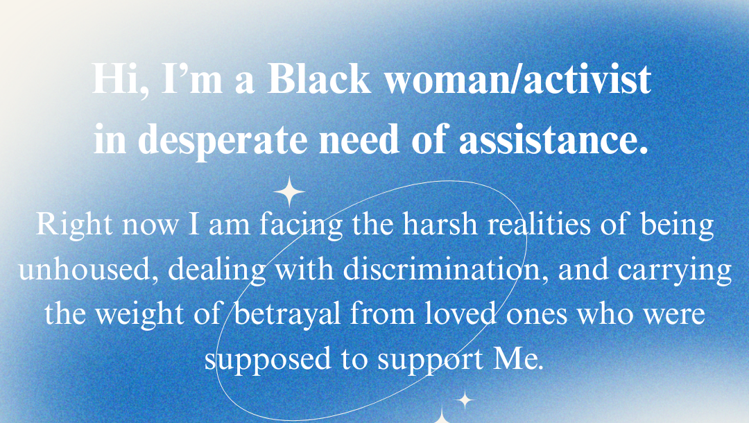 Support a Brave Black Woman’s Journey to Stability