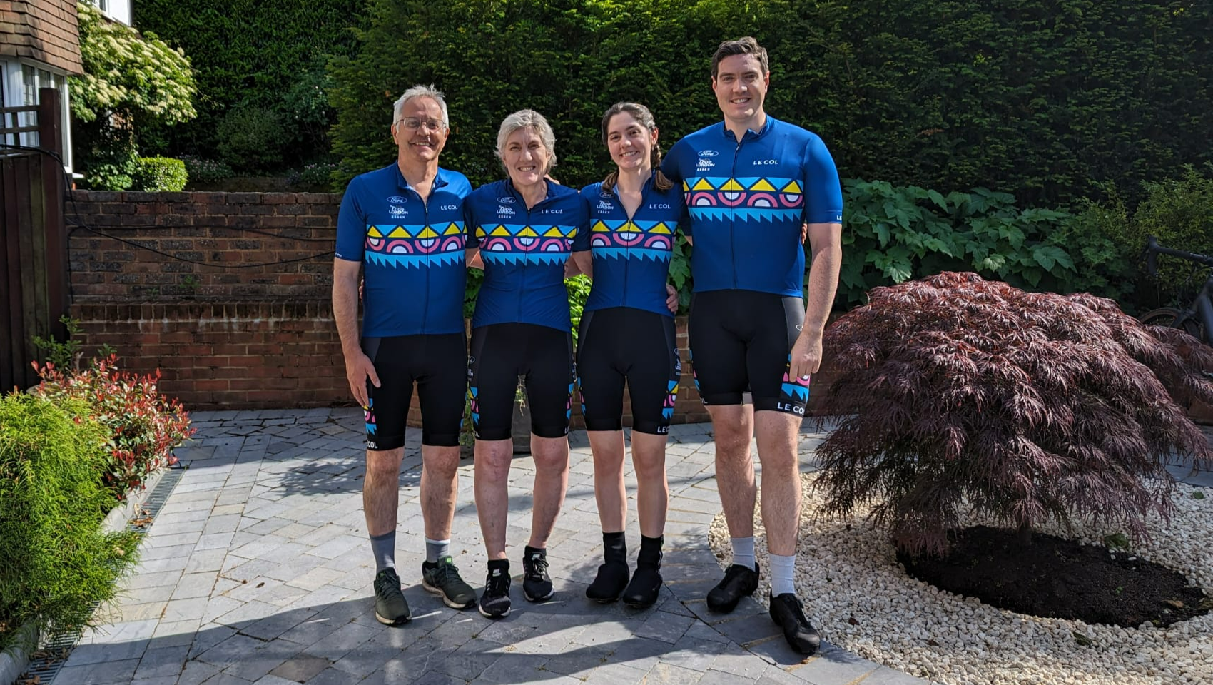 Team Kerrbies are fundraising by cycling Tour De 4