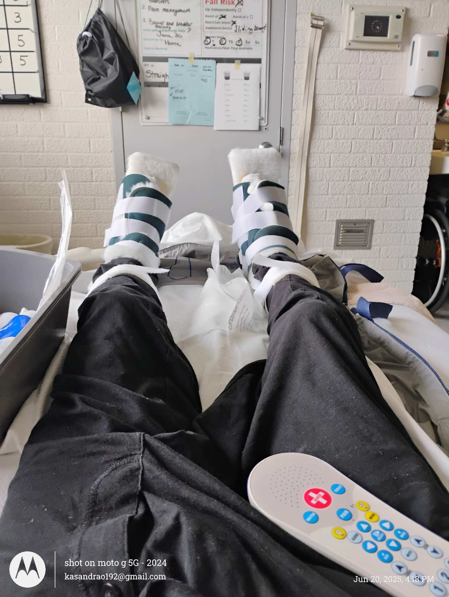 Support Dans recovery after tragic fall campaign photo, 4 of 5