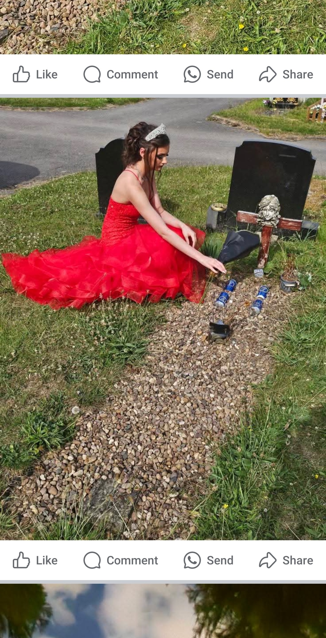Children needing a headstone for their dad campaign photo, 2 of 4