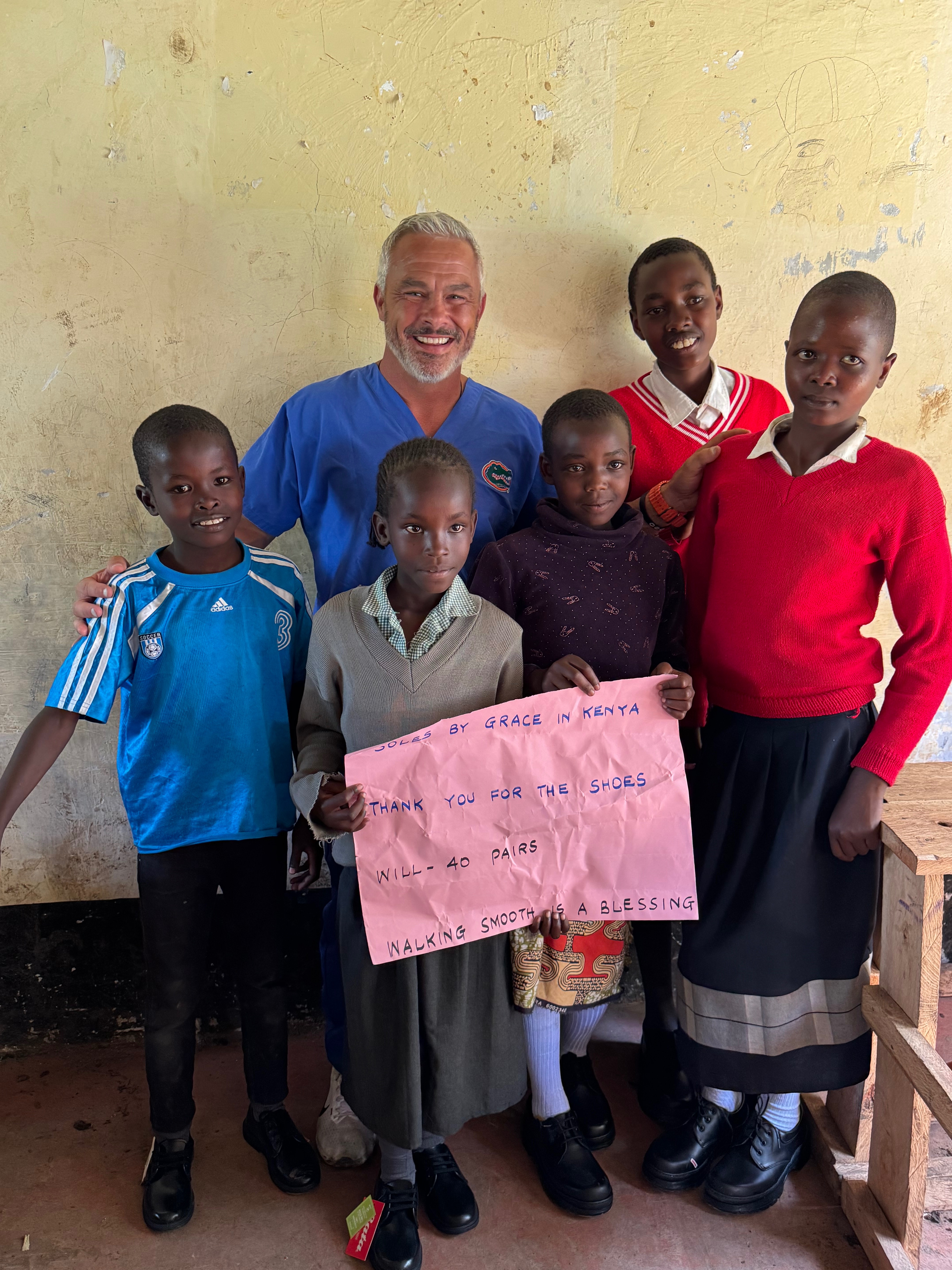 Will Walsh's Return to Africa: God, Love and Shoes for Kids campaign photo, 7 of 8